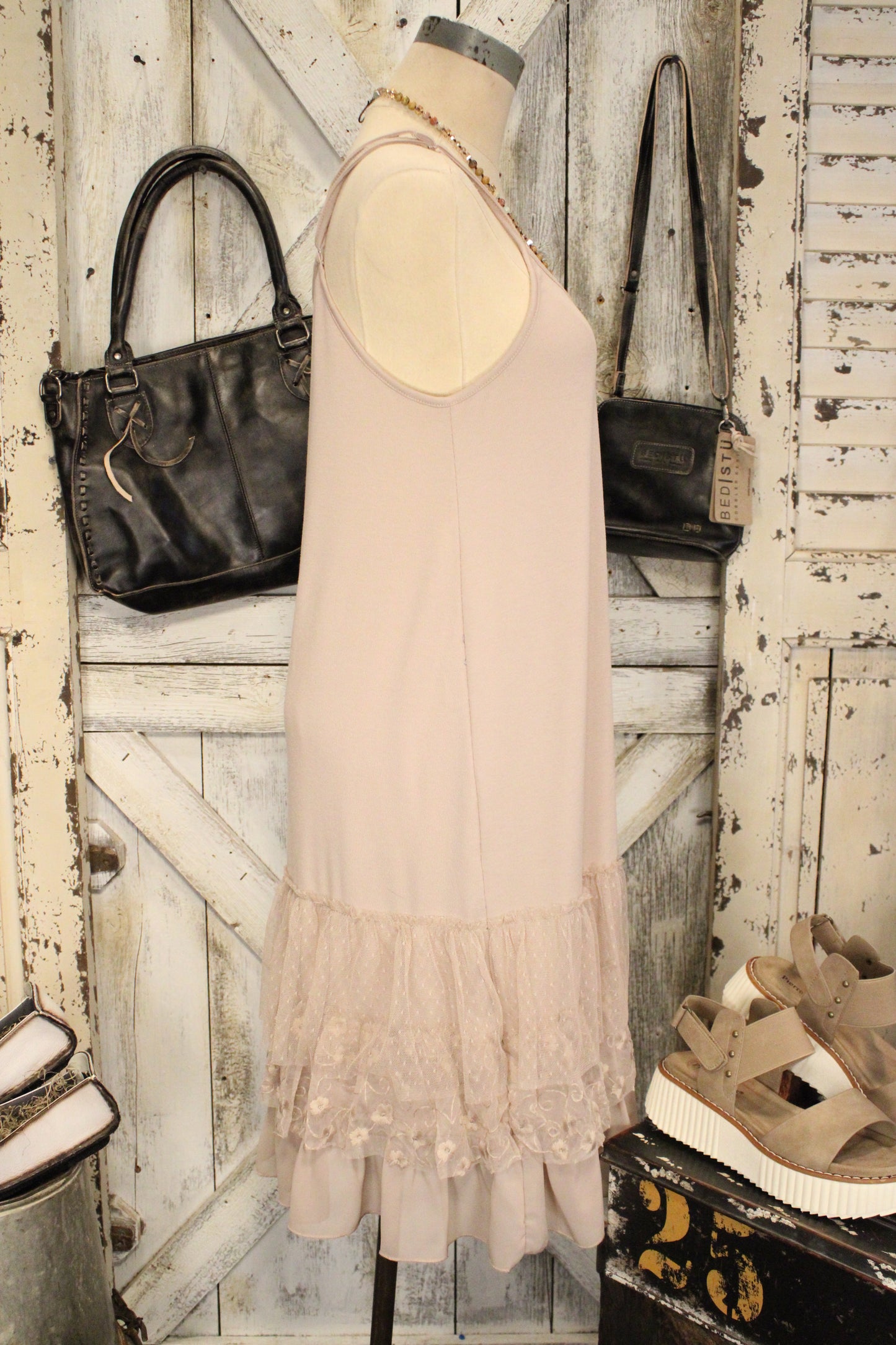 Lovely Layers Taupe Dress Extender