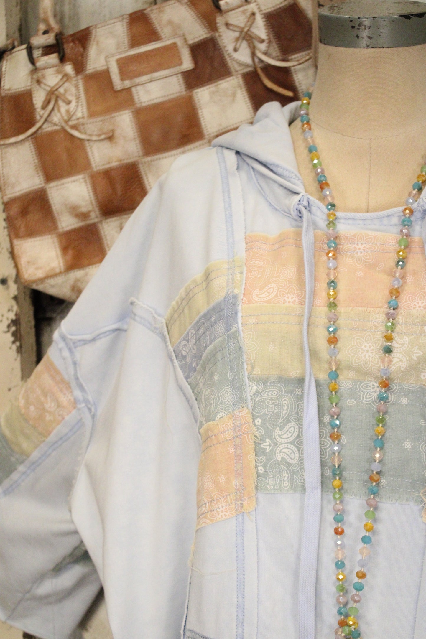 Paisley Trail Long Hoodie