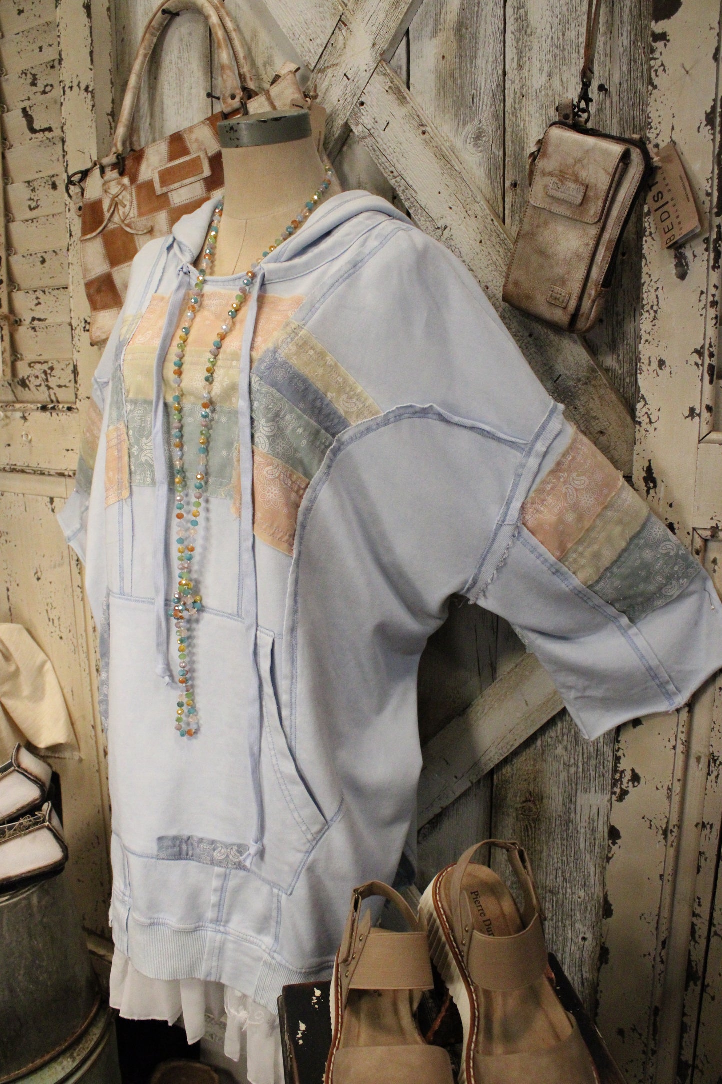 Paisley Trail Long Hoodie