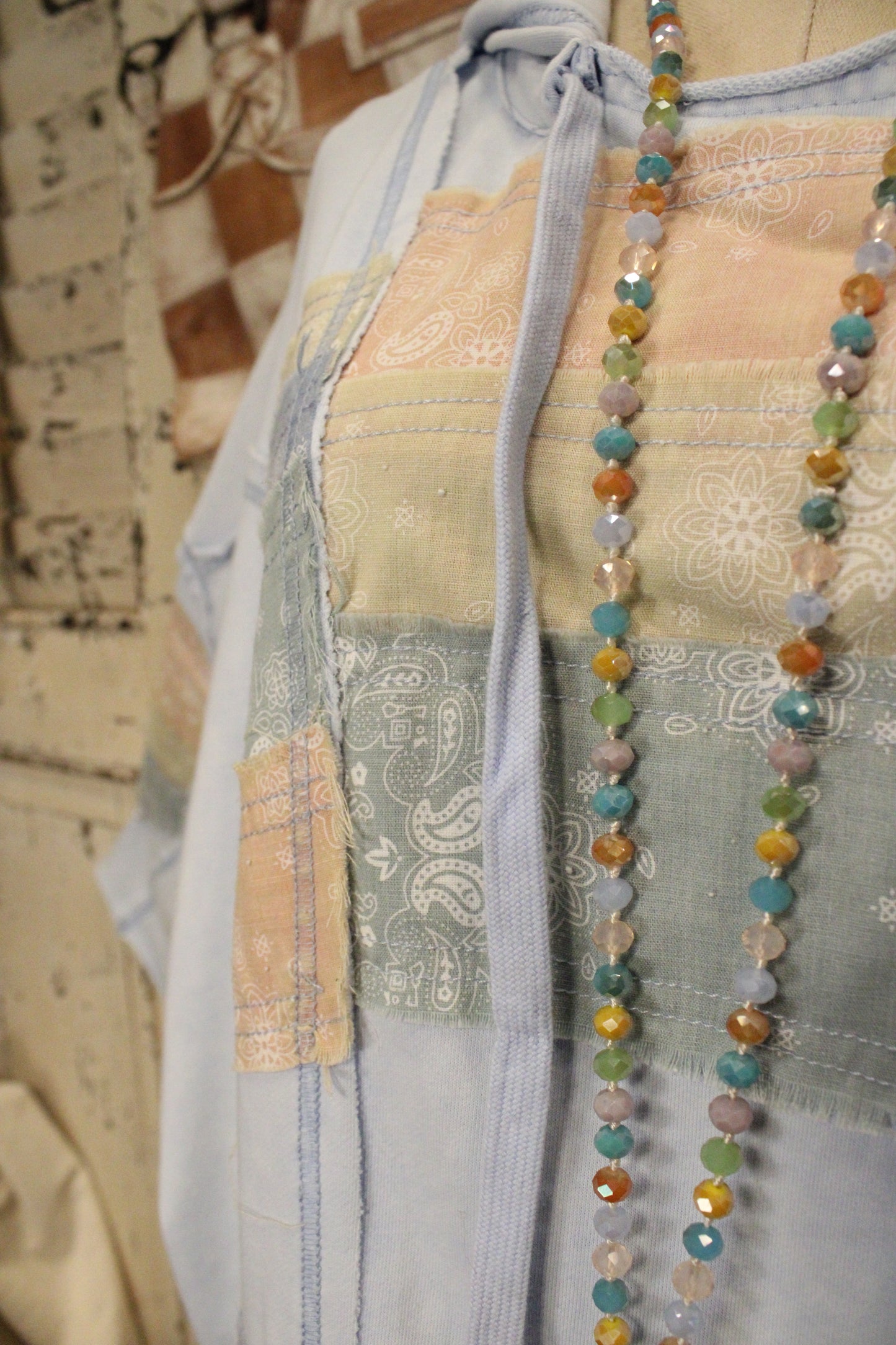 Paisley Trail Long Hoodie