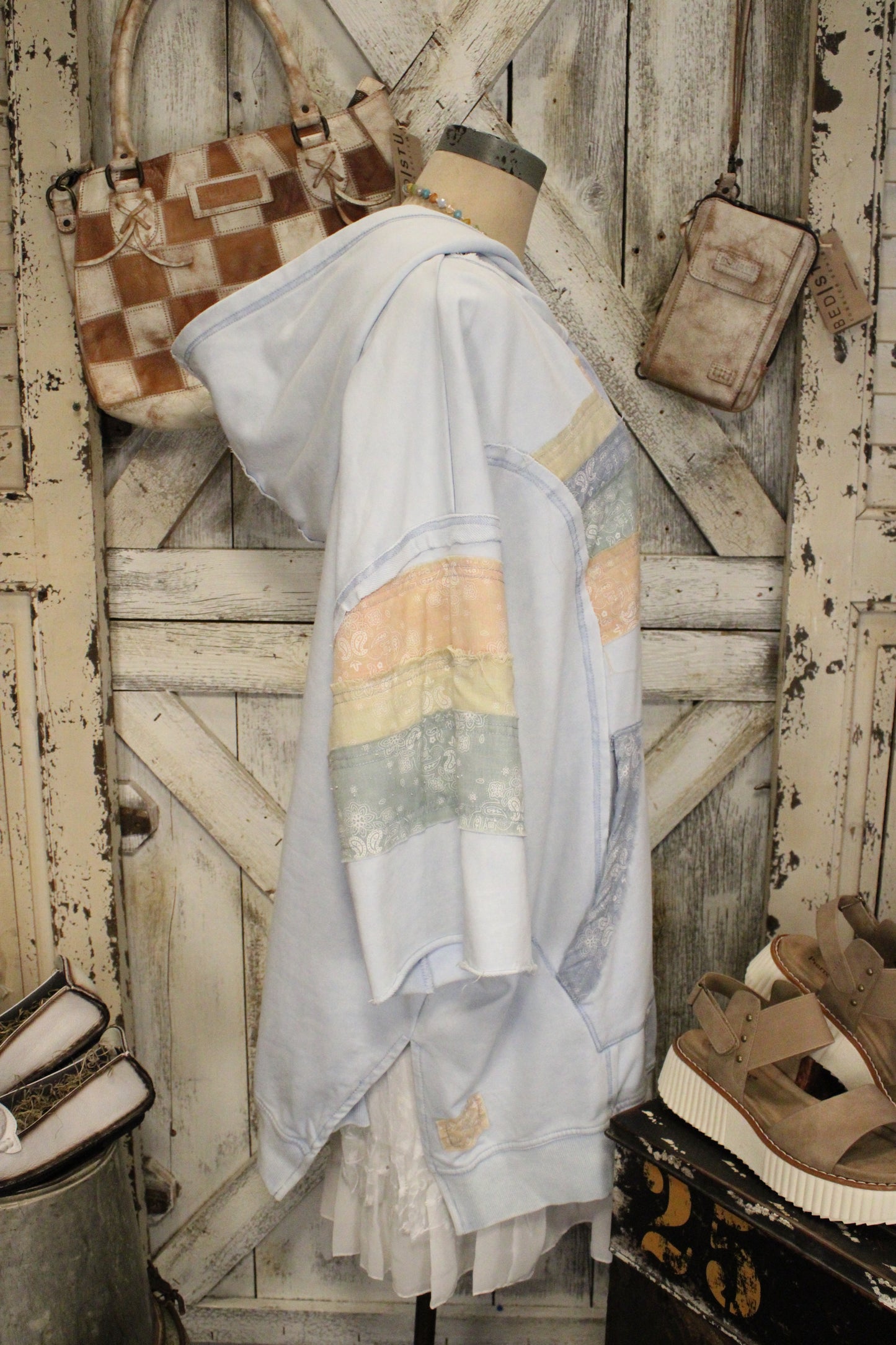 Paisley Trail Long Hoodie