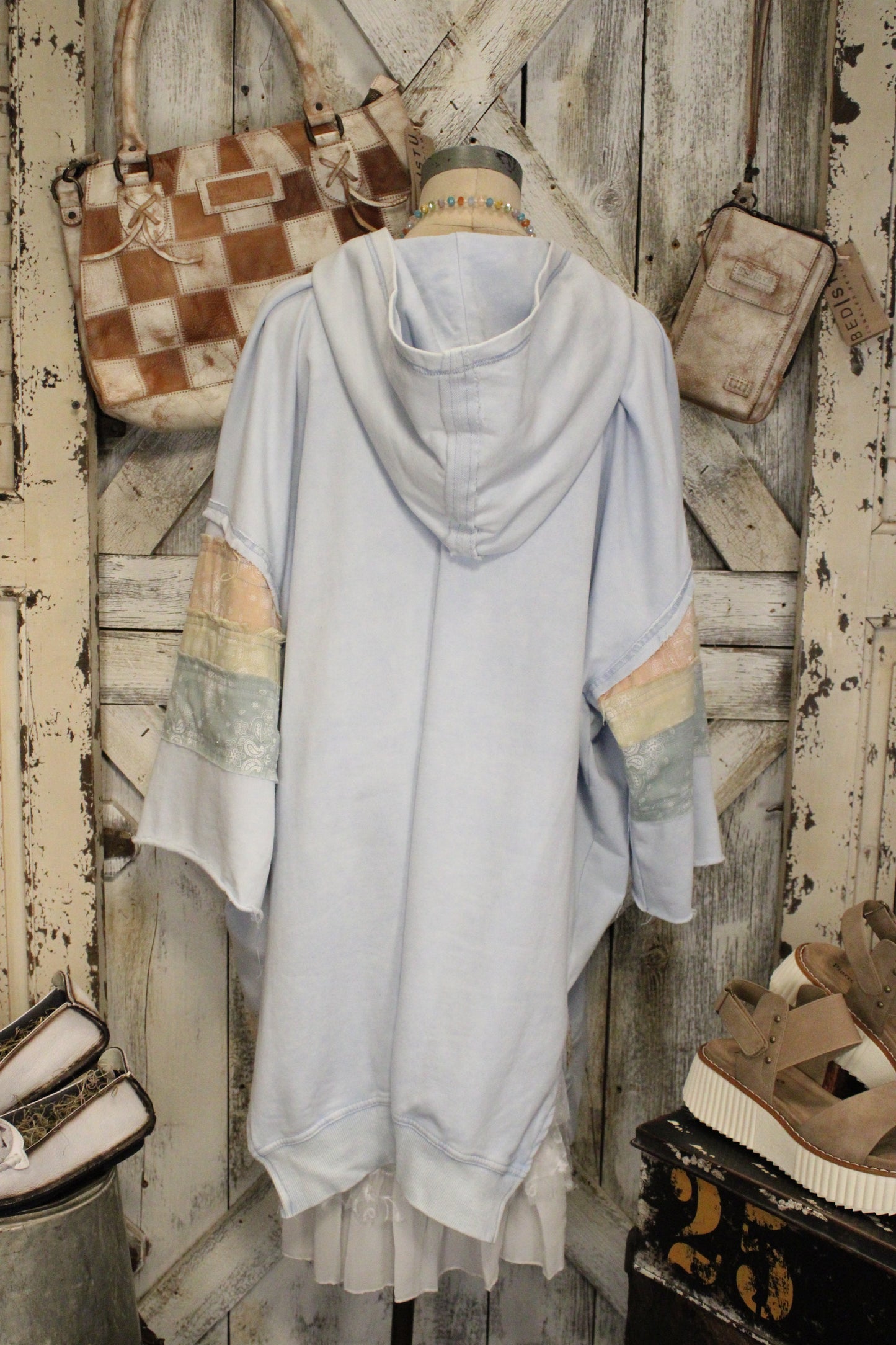 Paisley Trail Long Hoodie