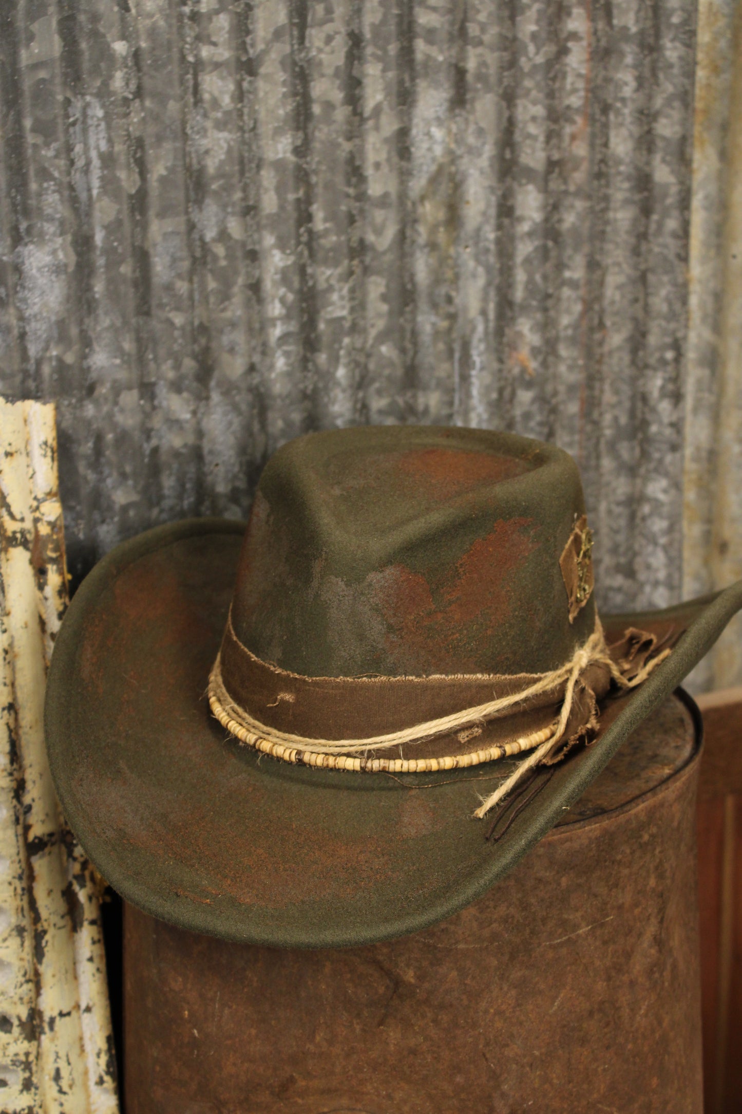 Farmhouse Olive Cowgirl Hat
