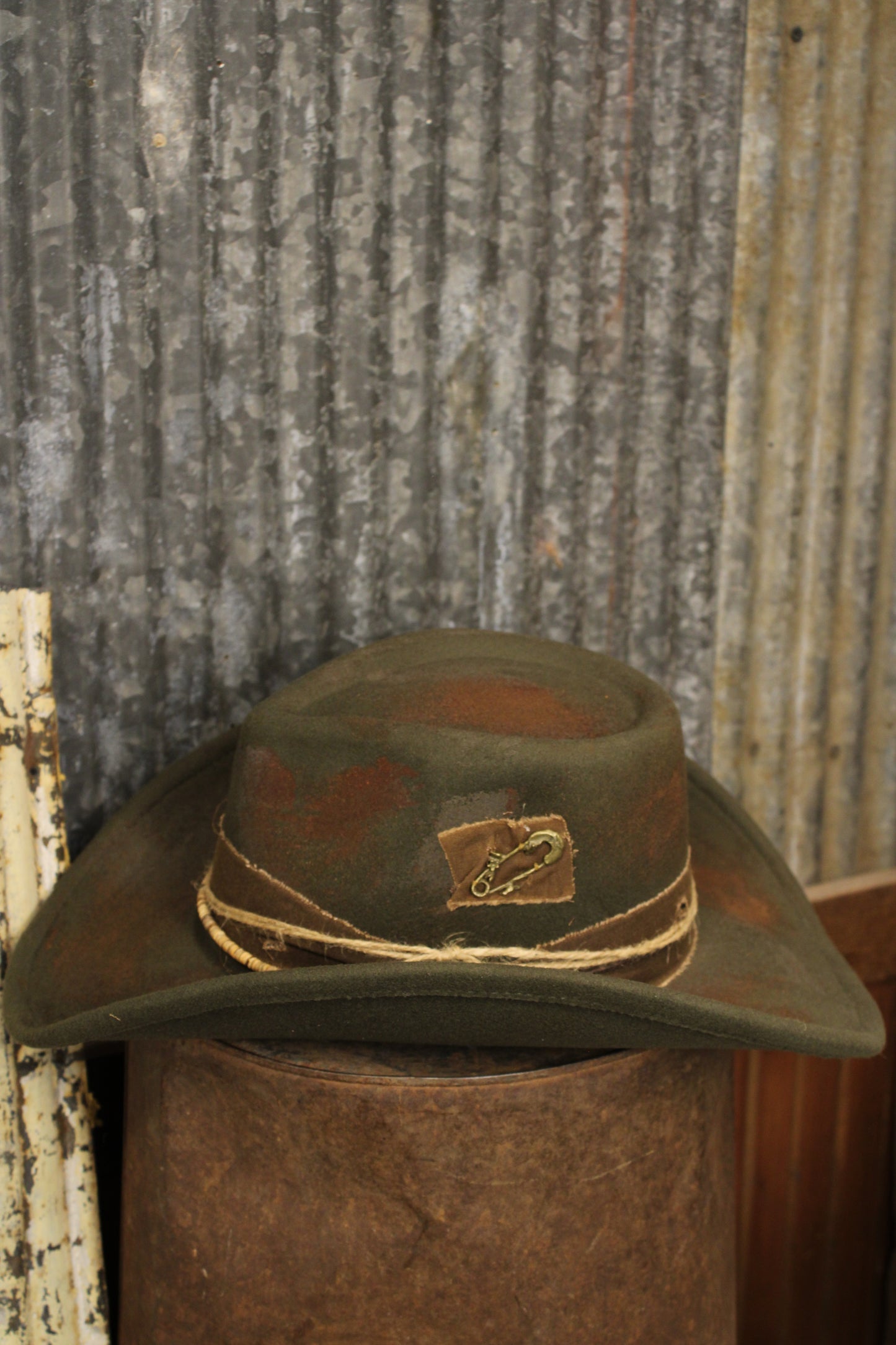 Farmhouse Olive Cowgirl Hat