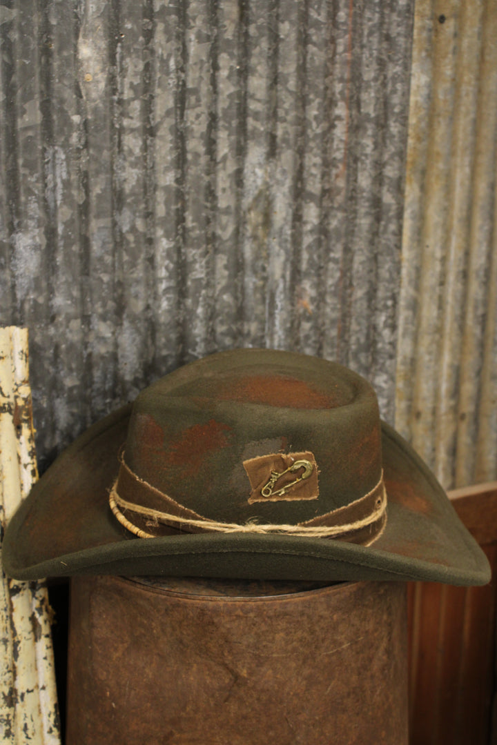 Farmhouse Olive Cowgirl Hat