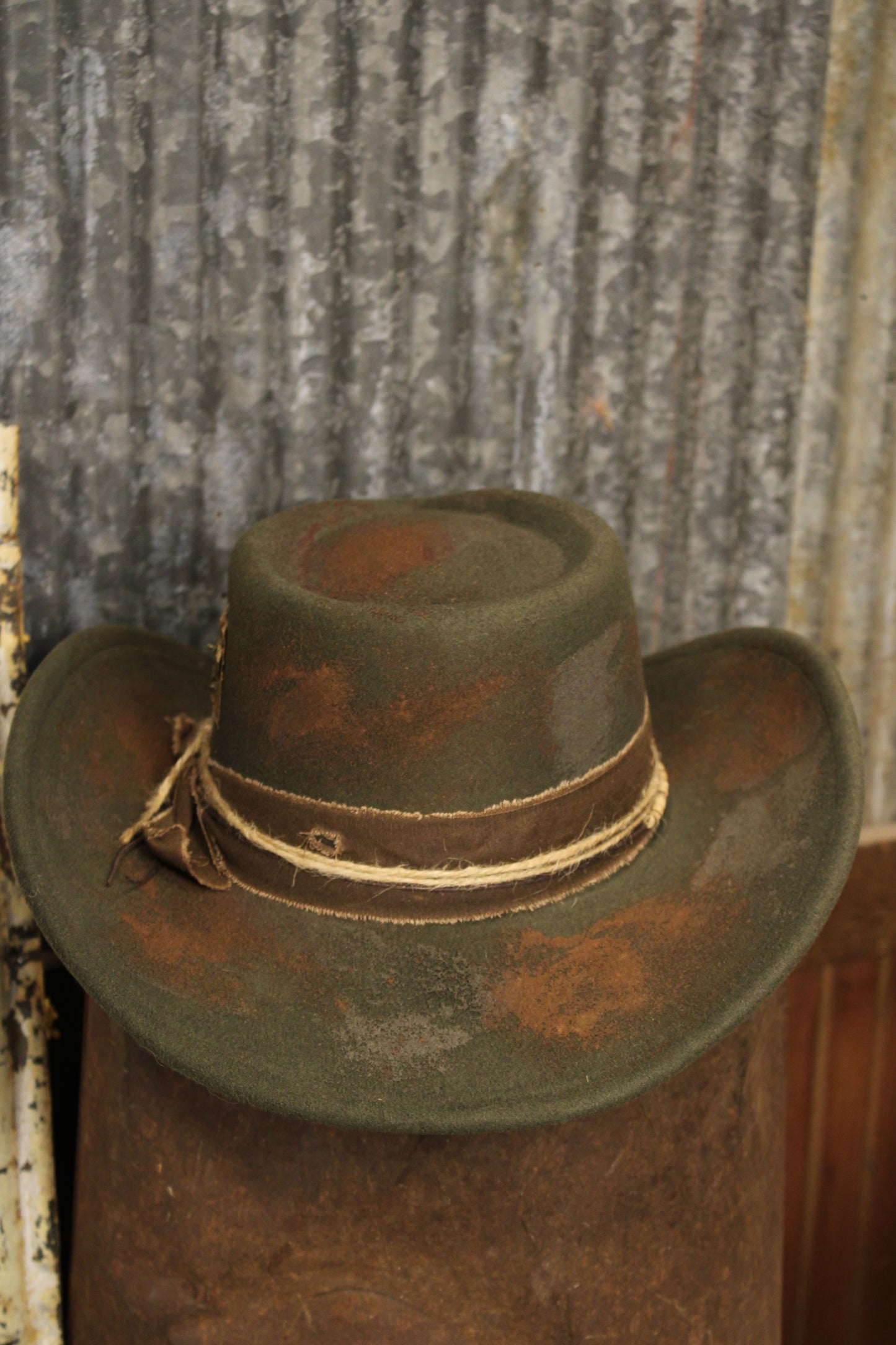 Farmhouse Olive Cowgirl Hat
