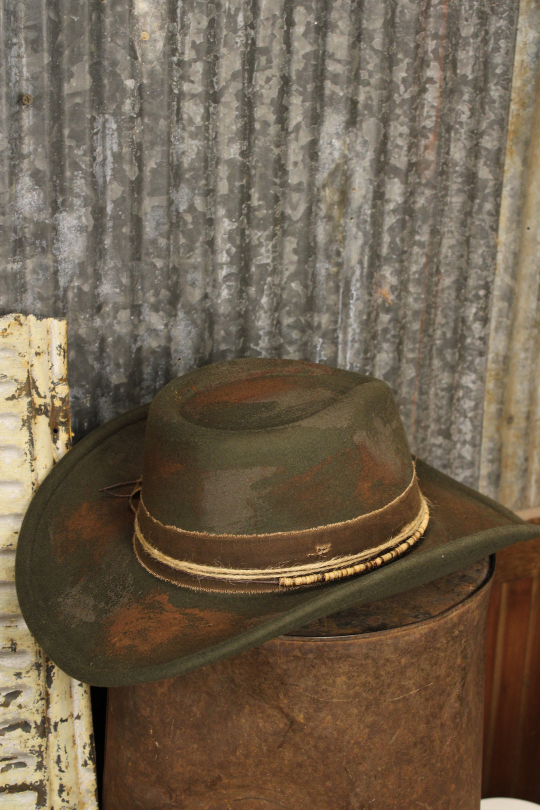 Farmhouse Olive Cowgirl Hat