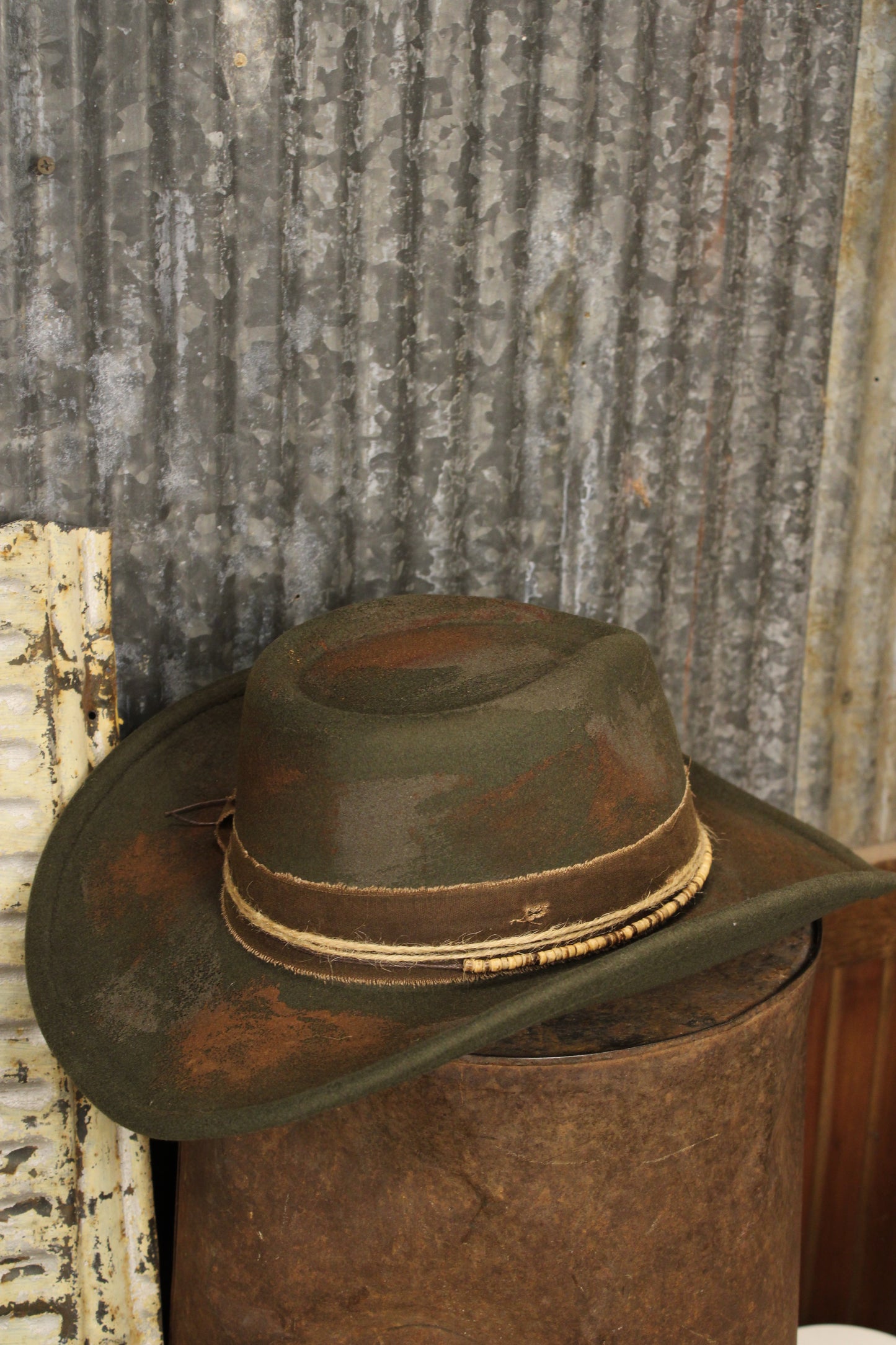 Farmhouse Olive Cowgirl Hat