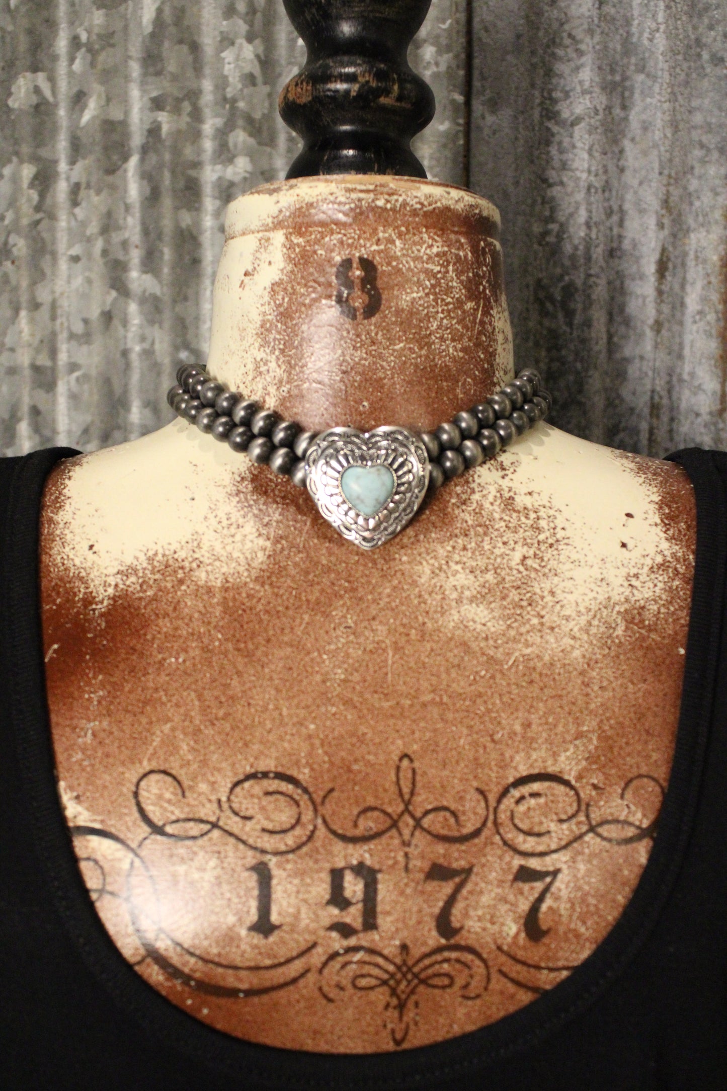 Heritage Turquoise Choker Necklace