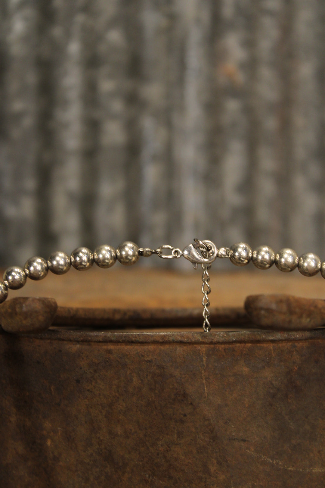 Squash Blossom Glitter Necklace