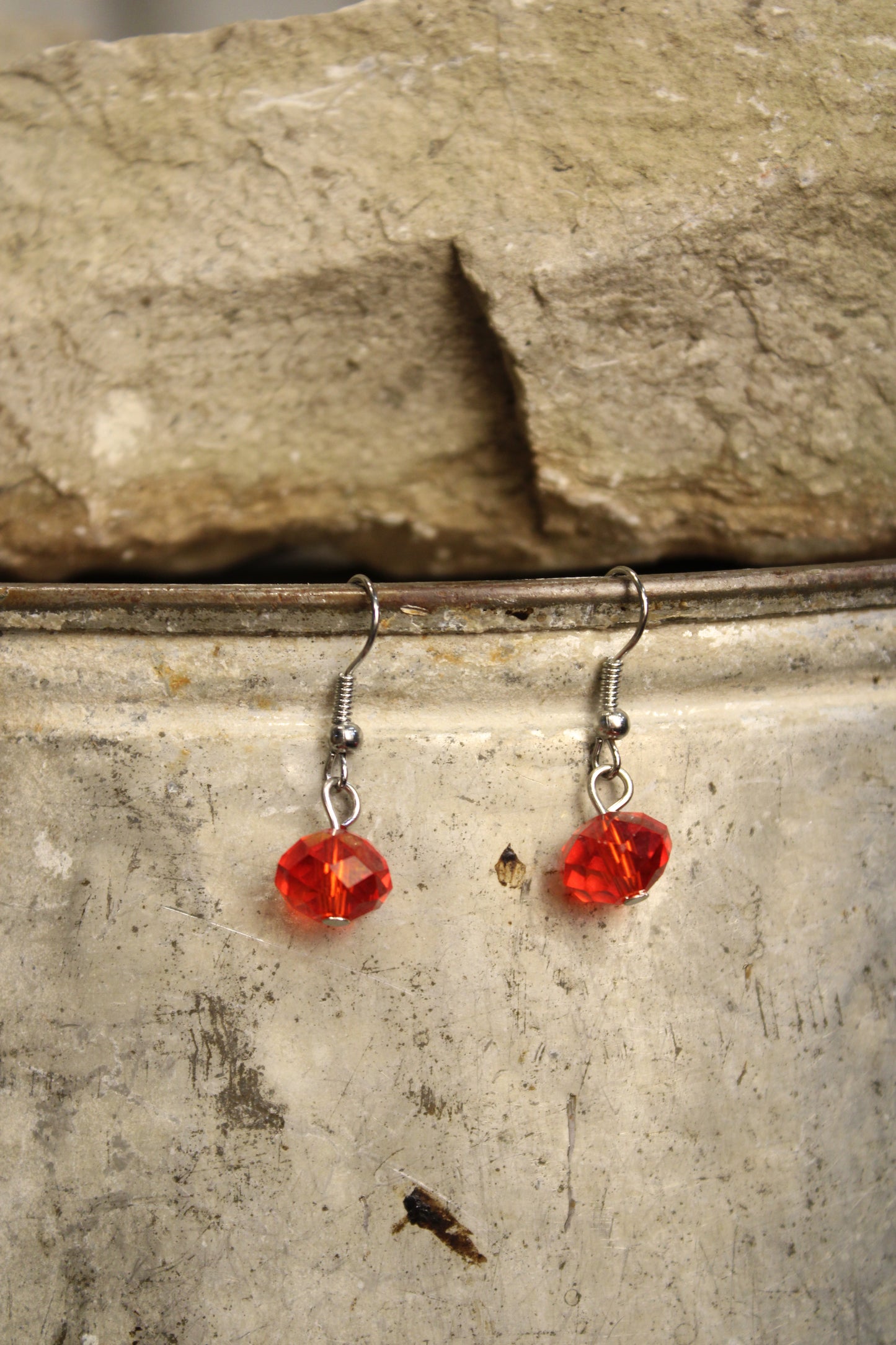 Painted Desert Daisy Earrings