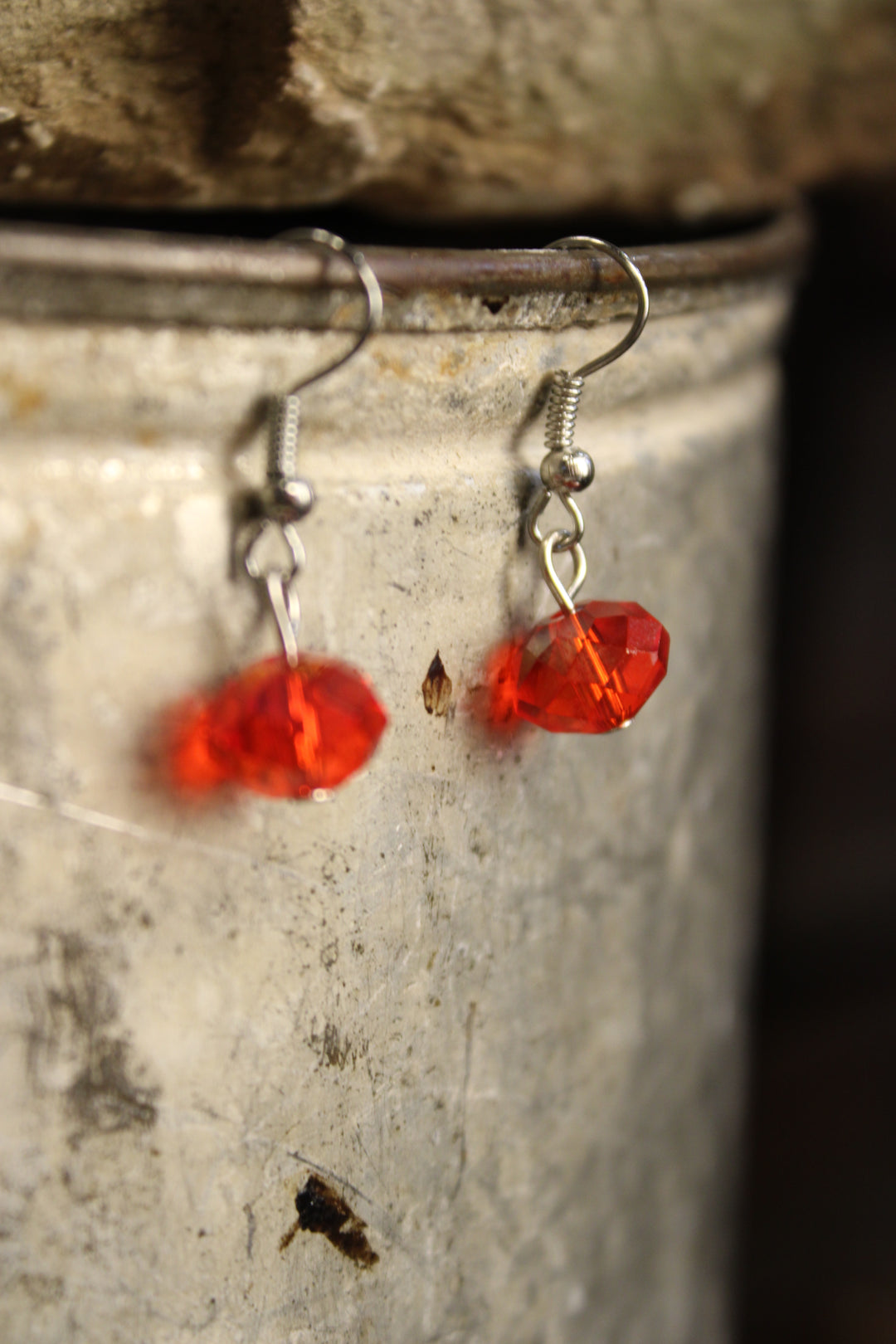 Painted Desert Daisy Earrings