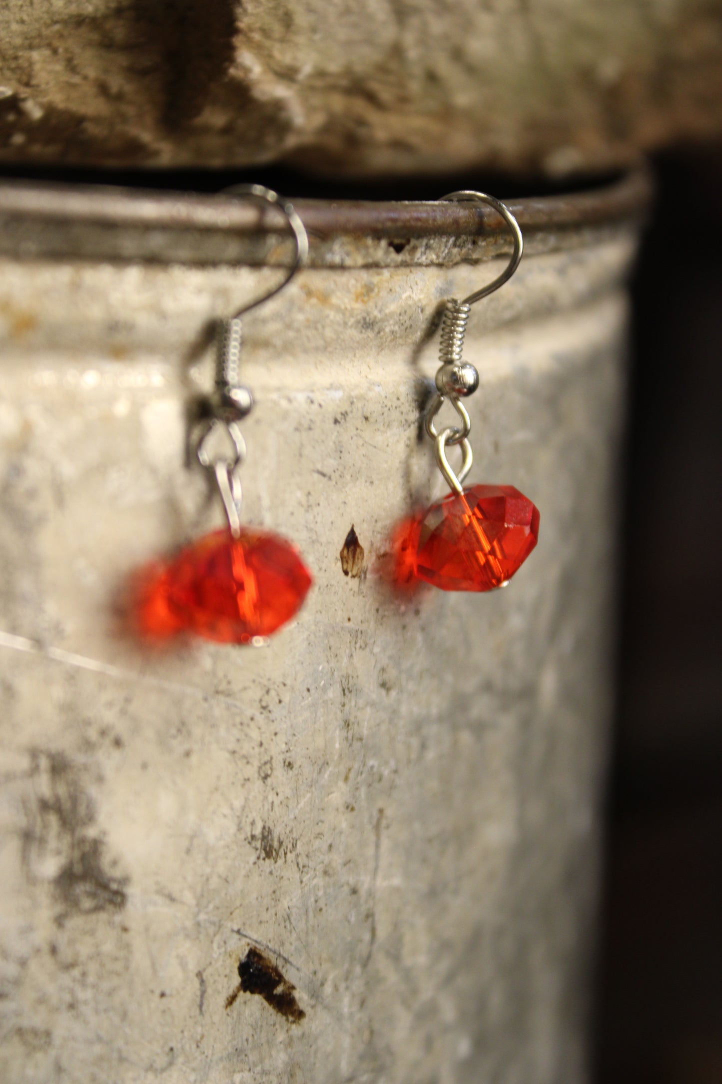 Painted Desert Daisy Earrings