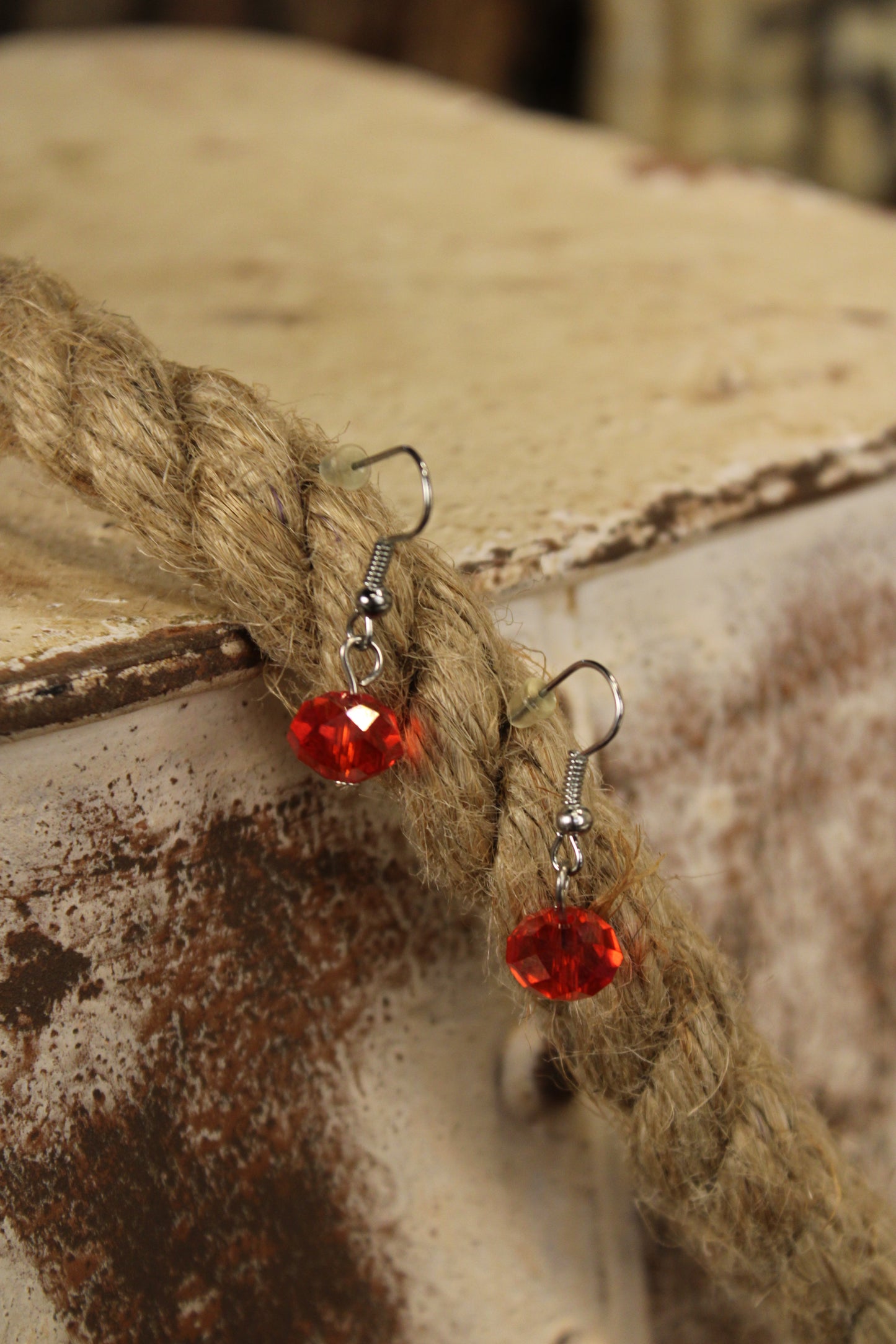 Painted Desert Daisy Earrings
