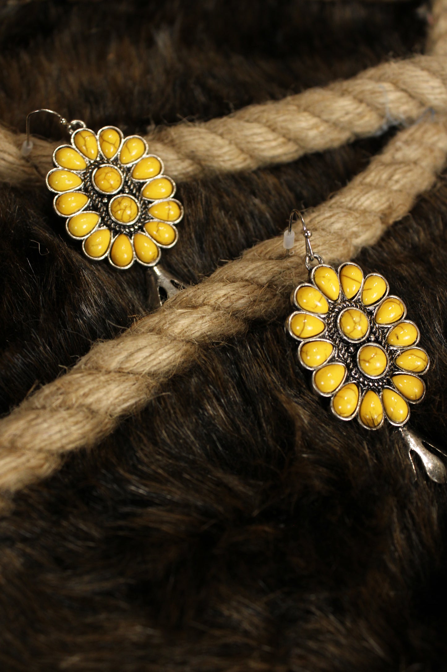 Squash Blossom Sunshine Earrings