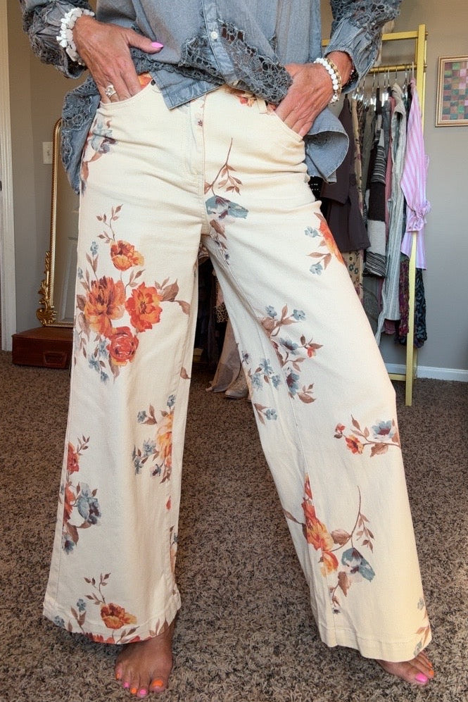 Golden Harvest Bloom Jeans