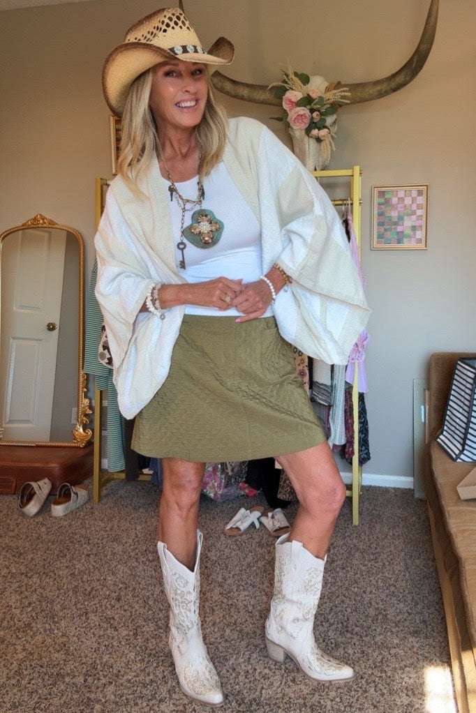 Cloud Nine Poncho Bolero