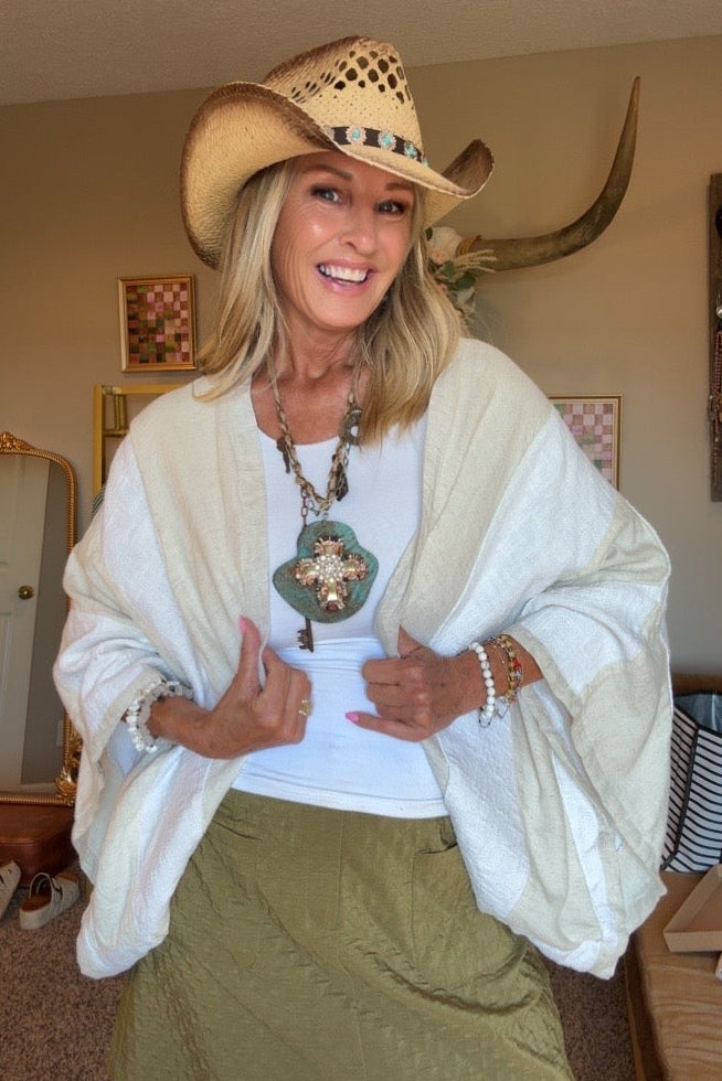 Cloud Nine Poncho Bolero