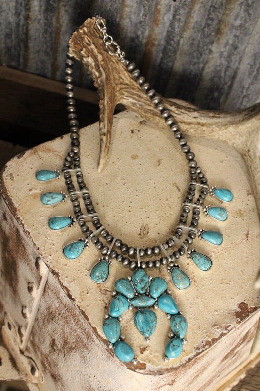 Mercury Sea Glass Necklace