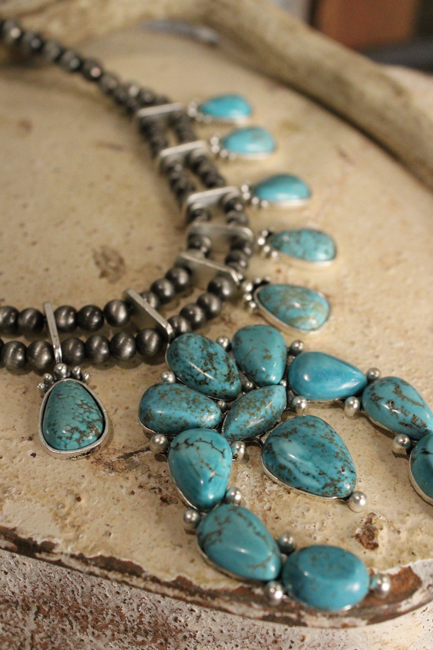 Mercury Sea Glass Necklace