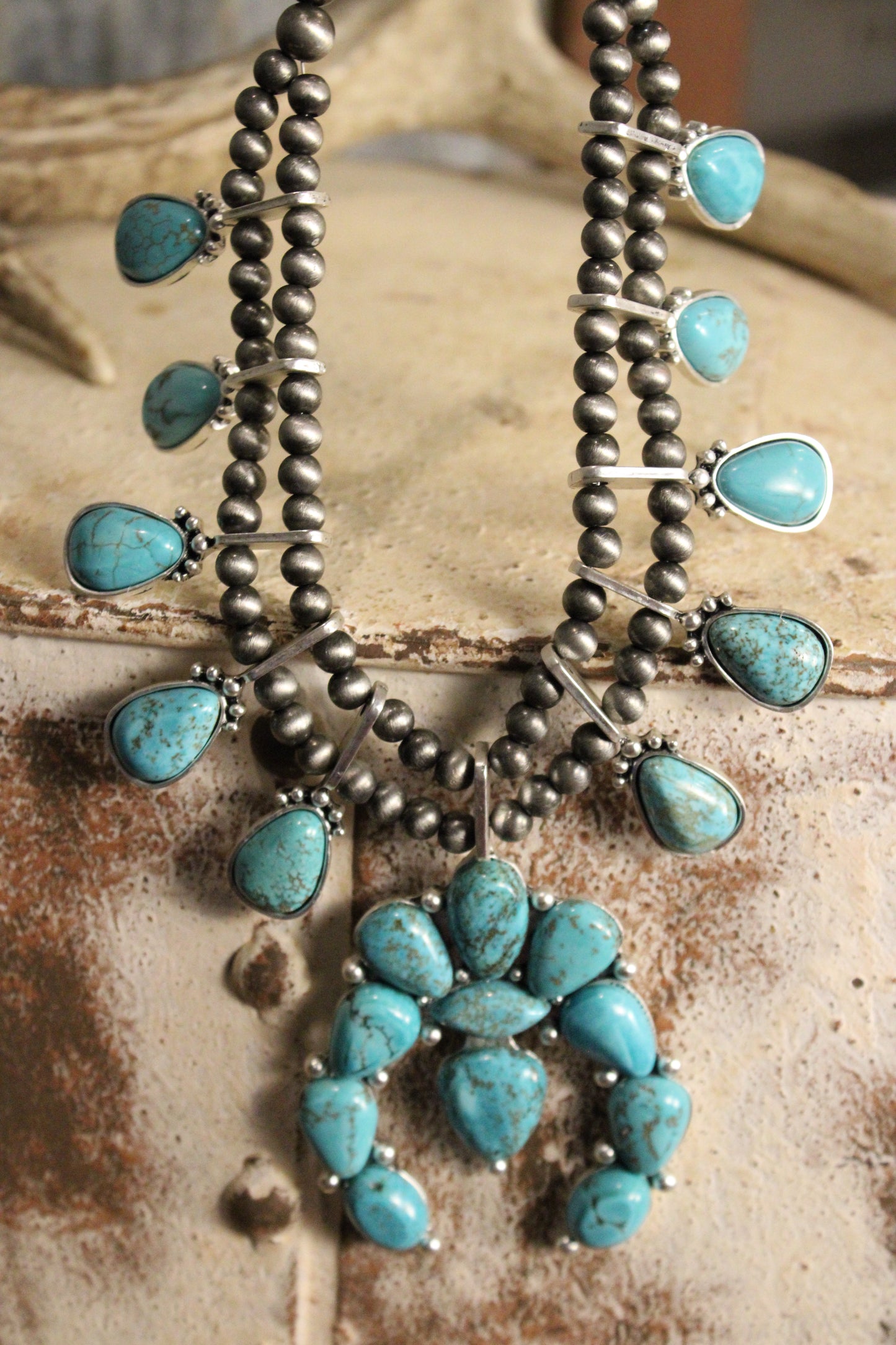 Mercury Sea Glass Necklace