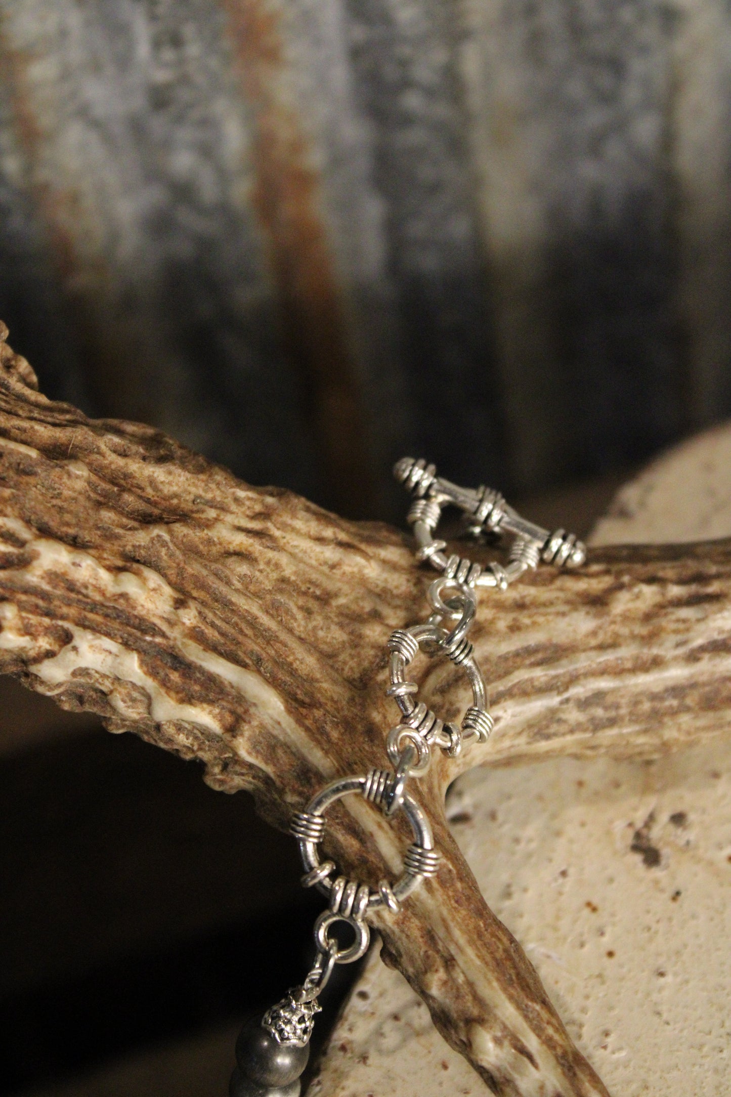 Mercury Sea Glass Necklace