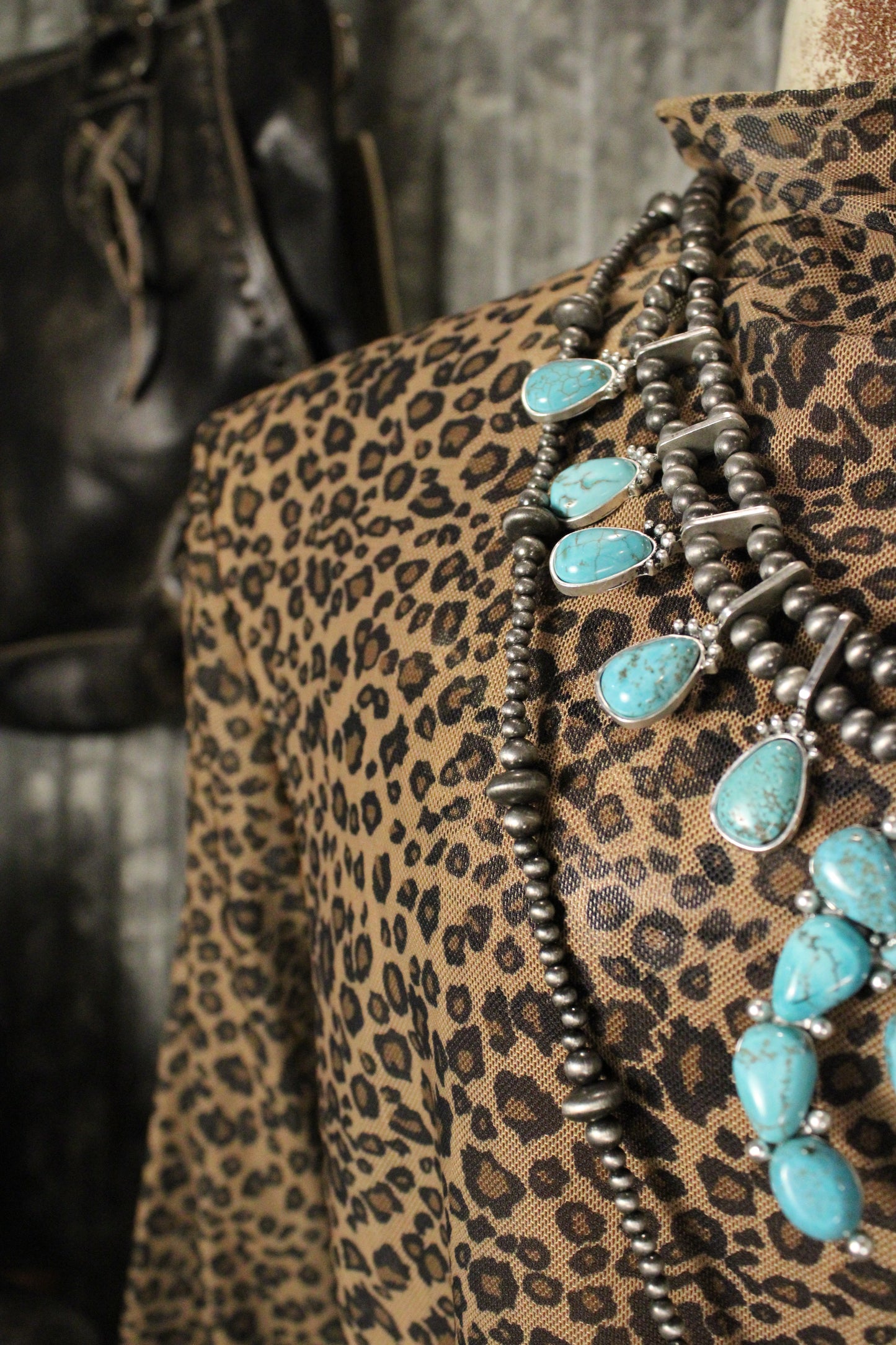 Soft Wild Side Mesh Top