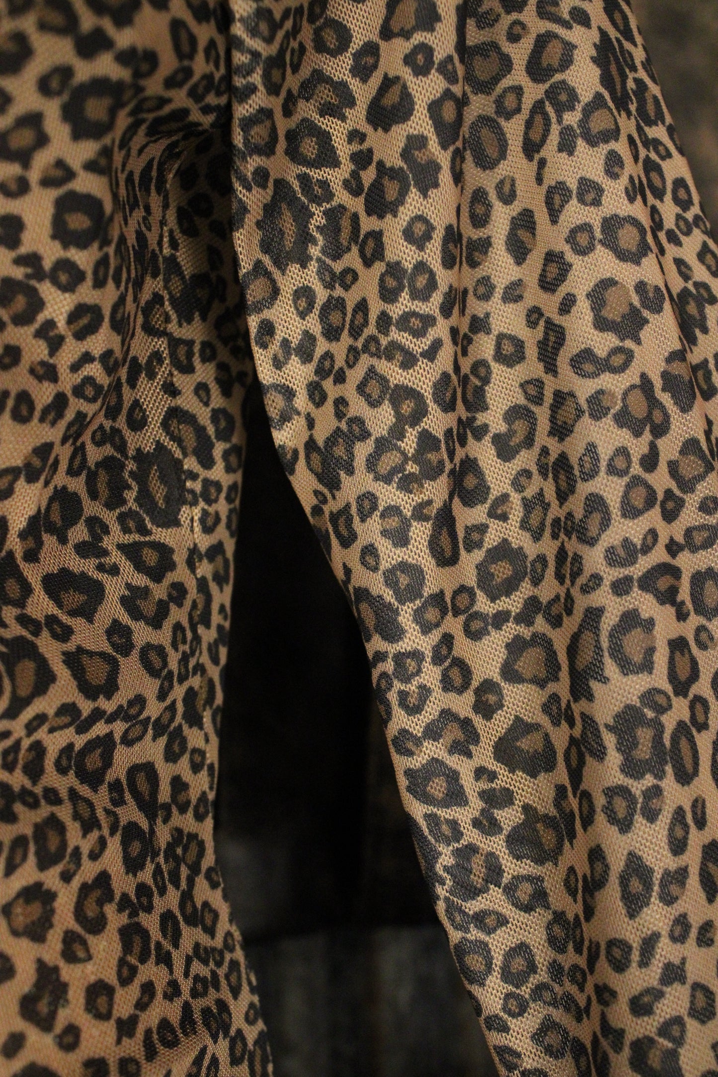 Soft Wild Side Mesh Top