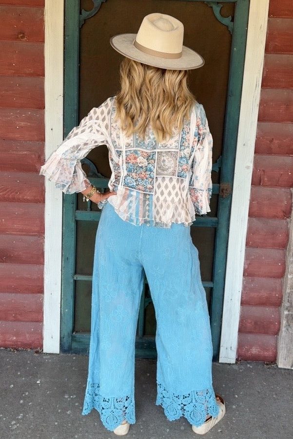 Carolina Hydrangea Pants