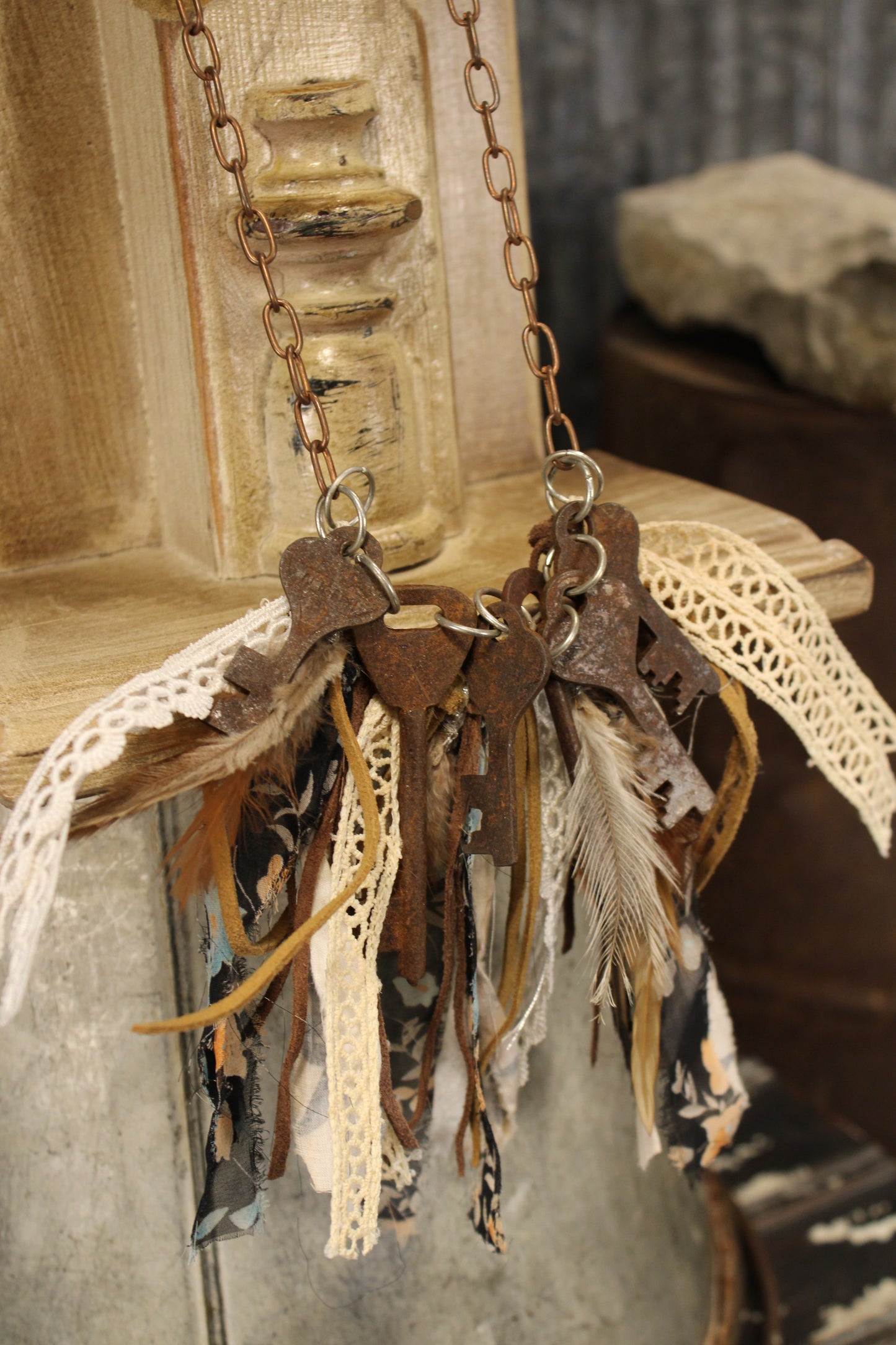 Lace & Lore Charm Necklace
