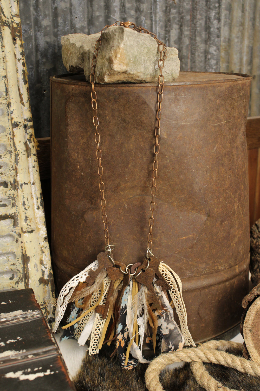 Lace &amp; Lore Charm Necklace