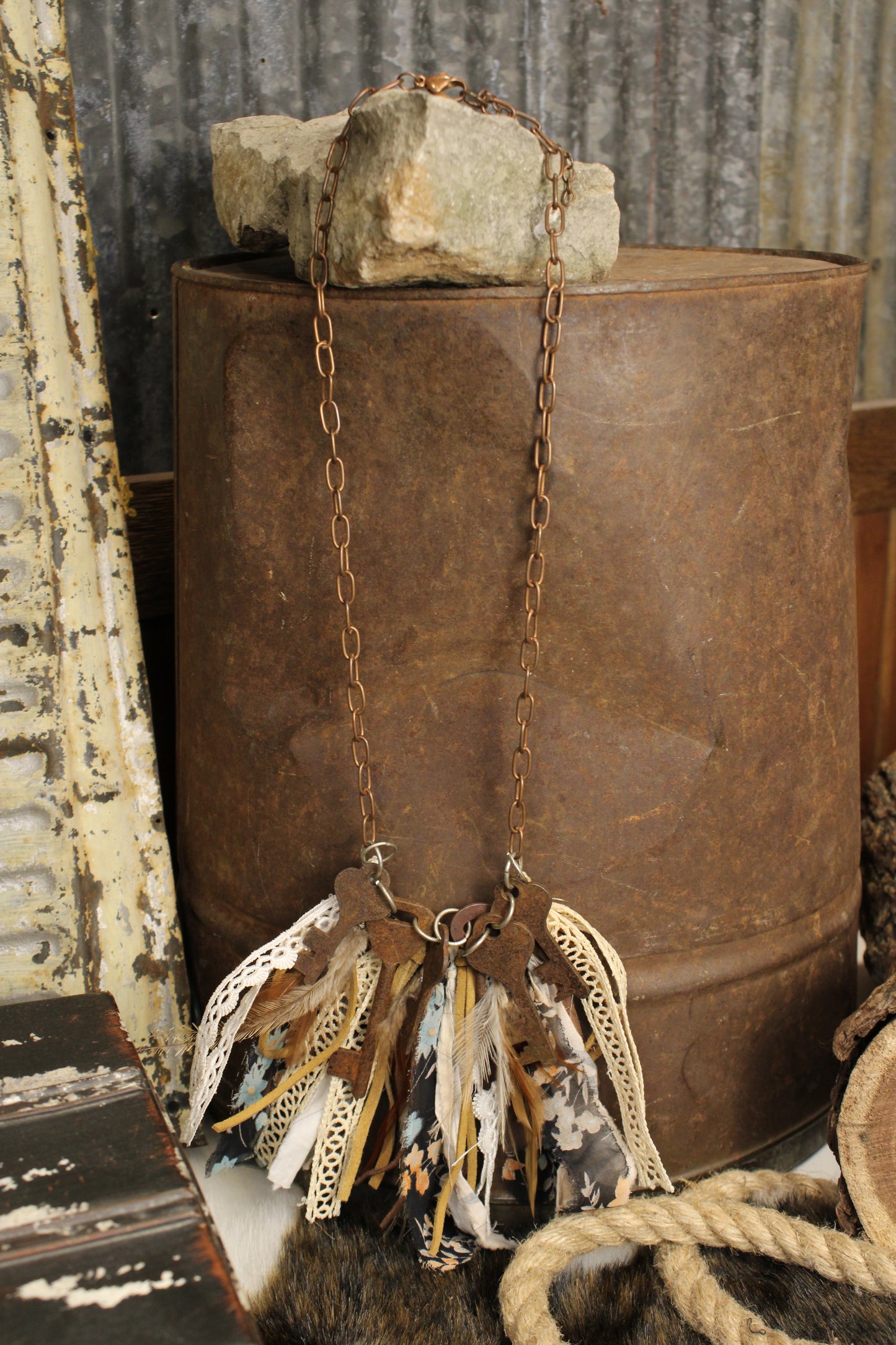 Lace & Lore Charm Necklace