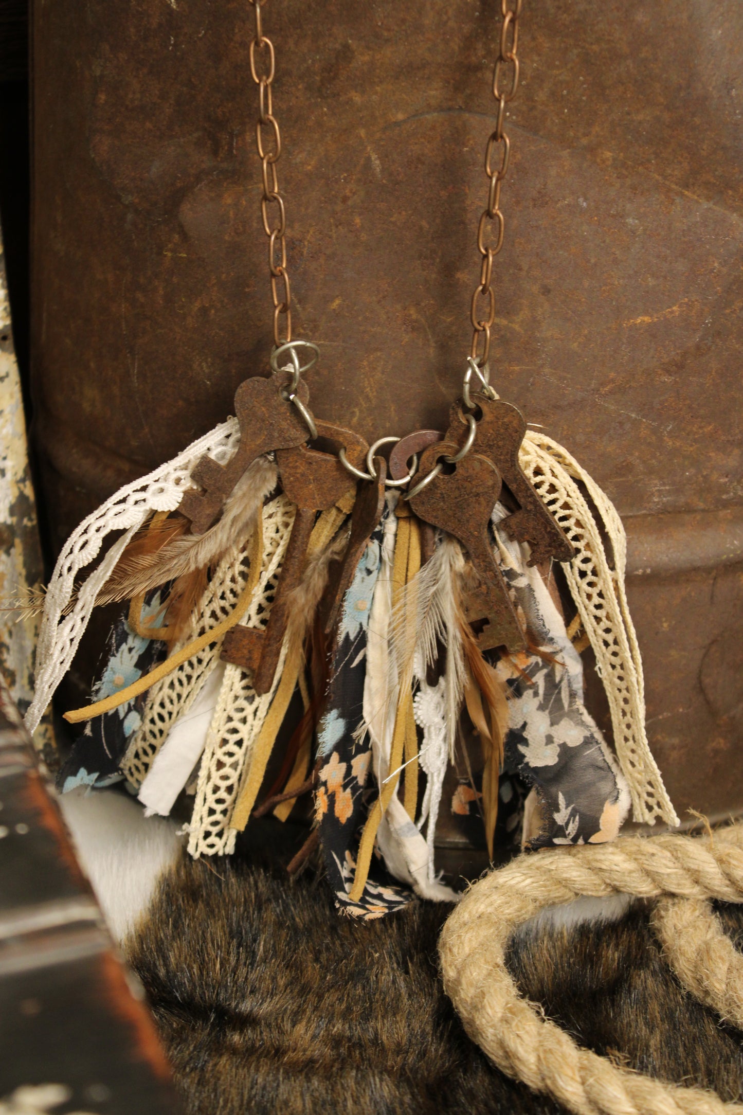 Lace & Lore Charm Necklace