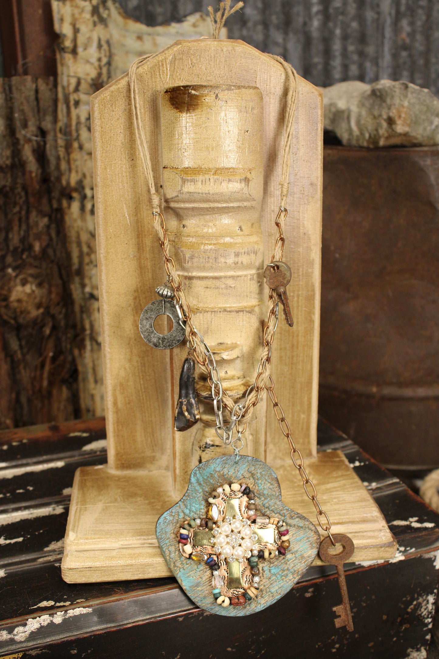 Weathered Grace Necklace