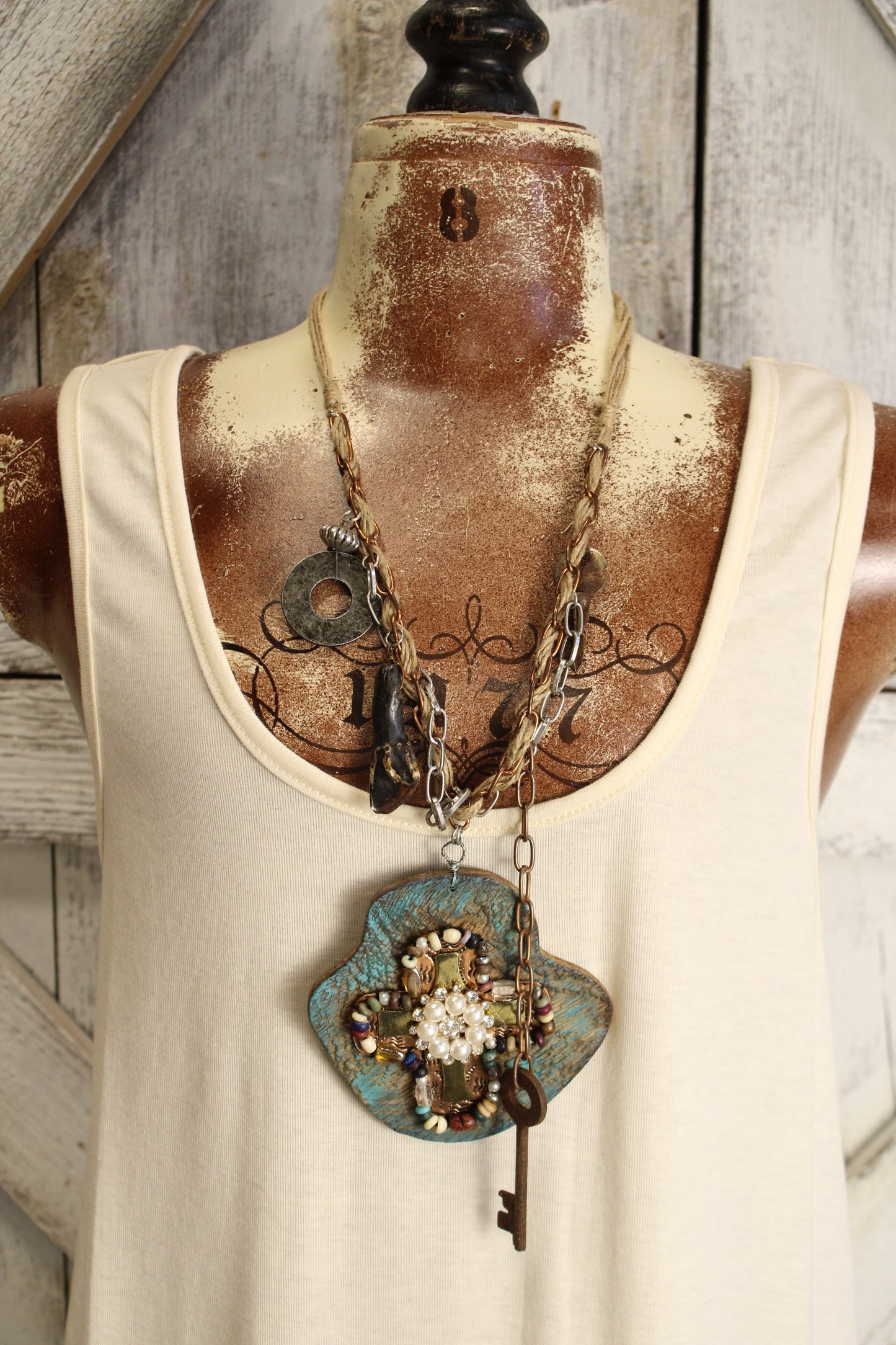 Weathered Grace Necklace