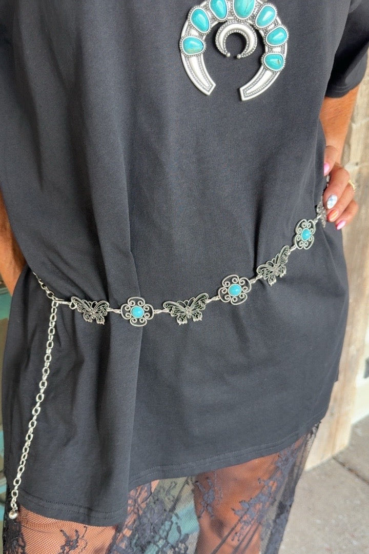 Silver Monarch Belt