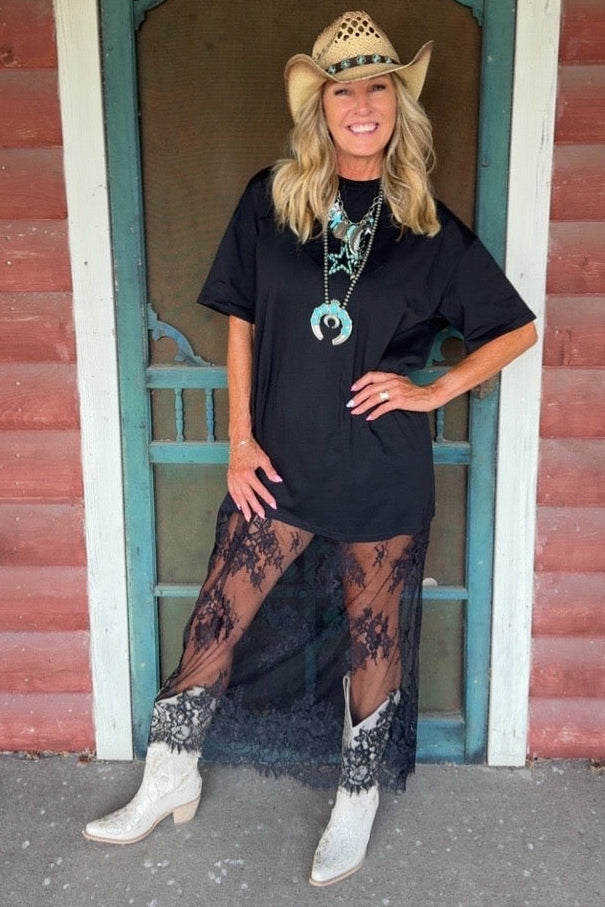 Black Dahlia Lace Dress