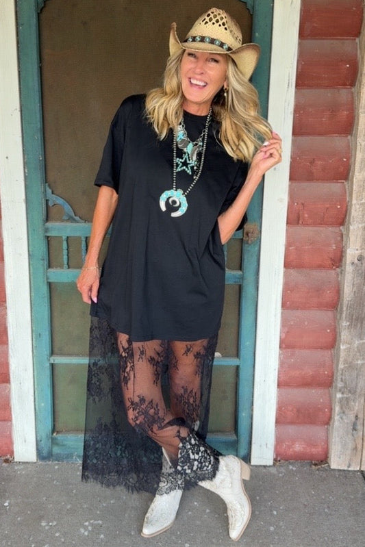 Black Dahlia Lace Dress