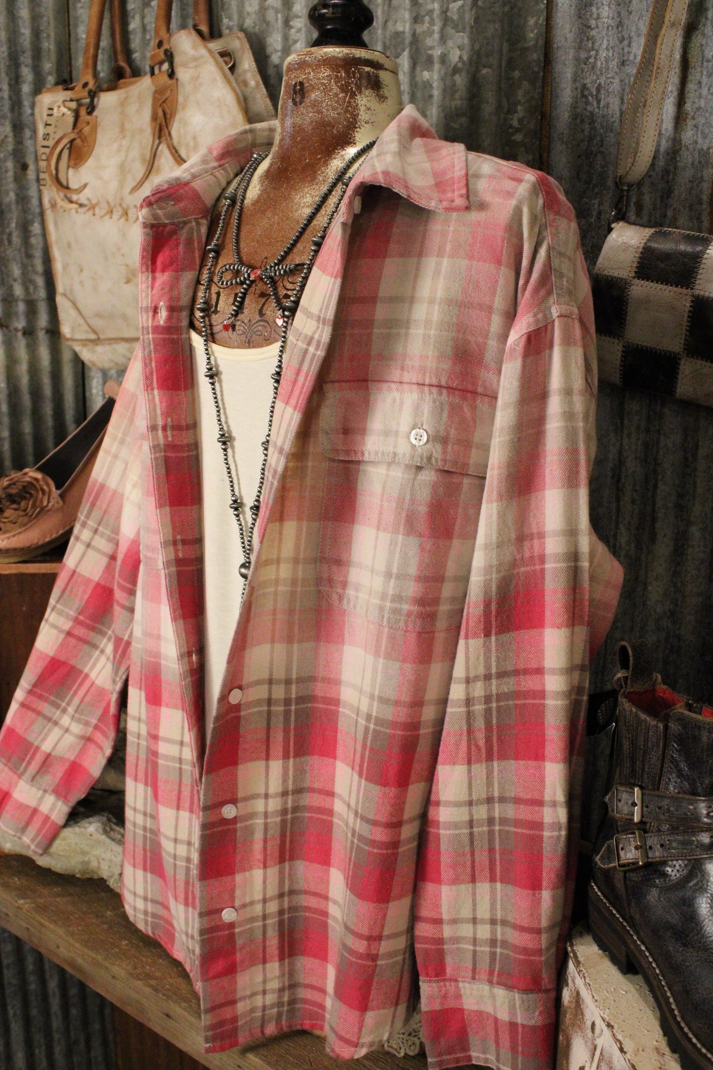 FGO Heart Haulin' Flannel
