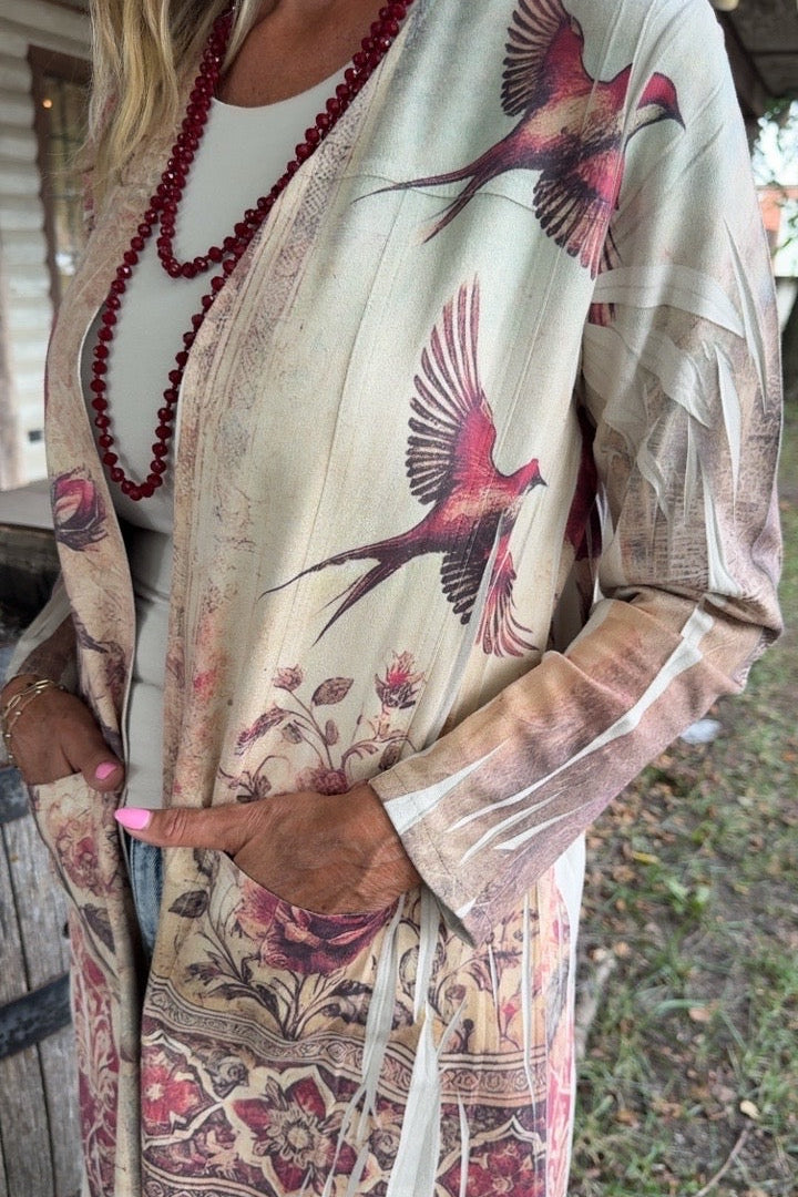 Vintage Bird Duster