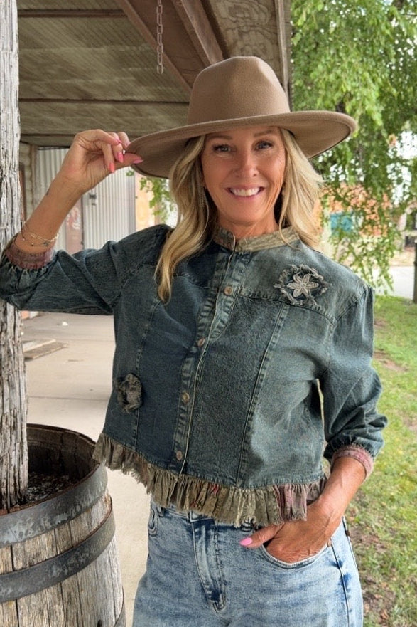 Rustic Romance Cotton Jacket