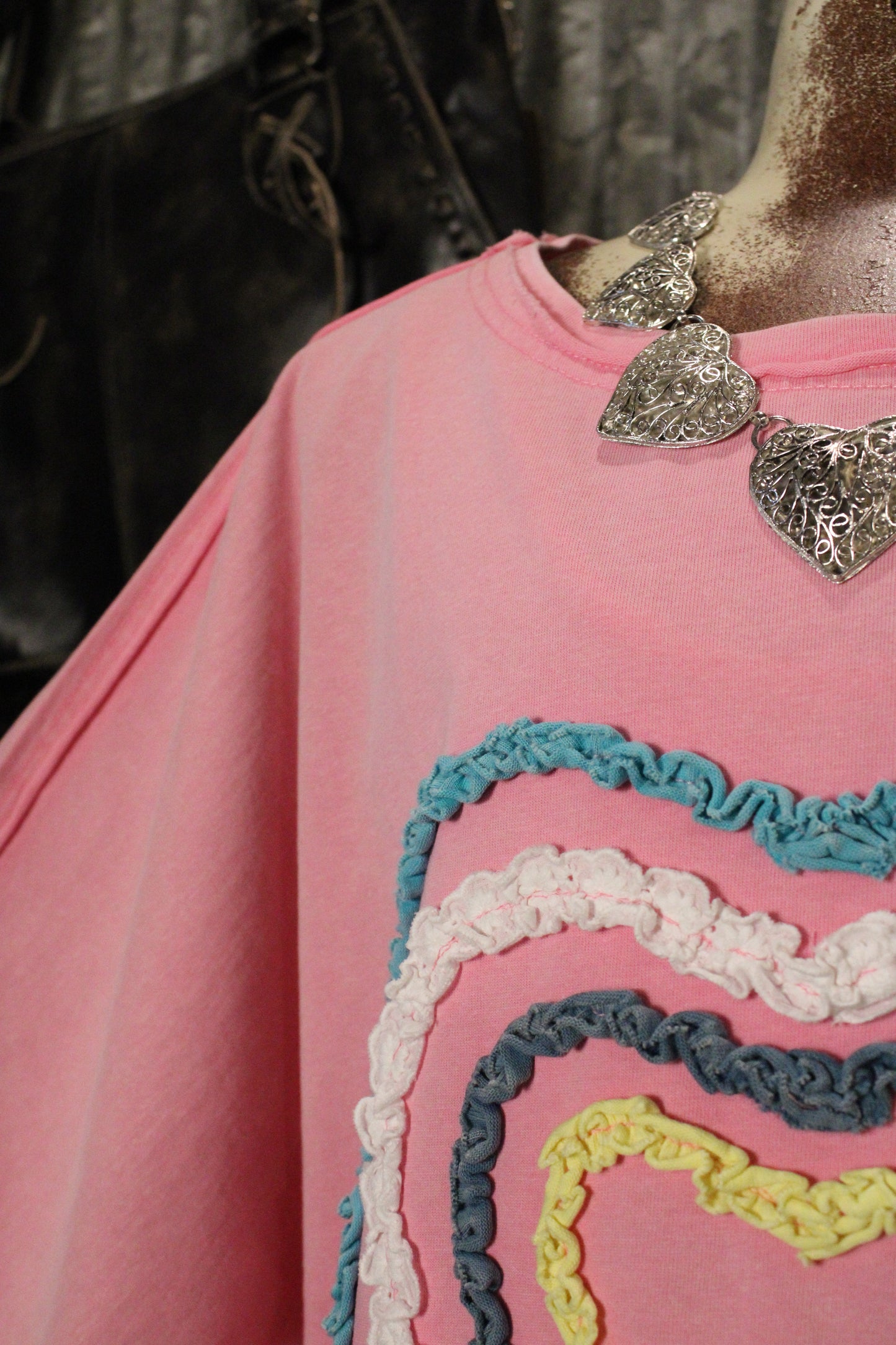 Bubblegum Heartbeat Casual Top