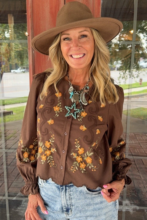 Prairieland Blossom Blouse