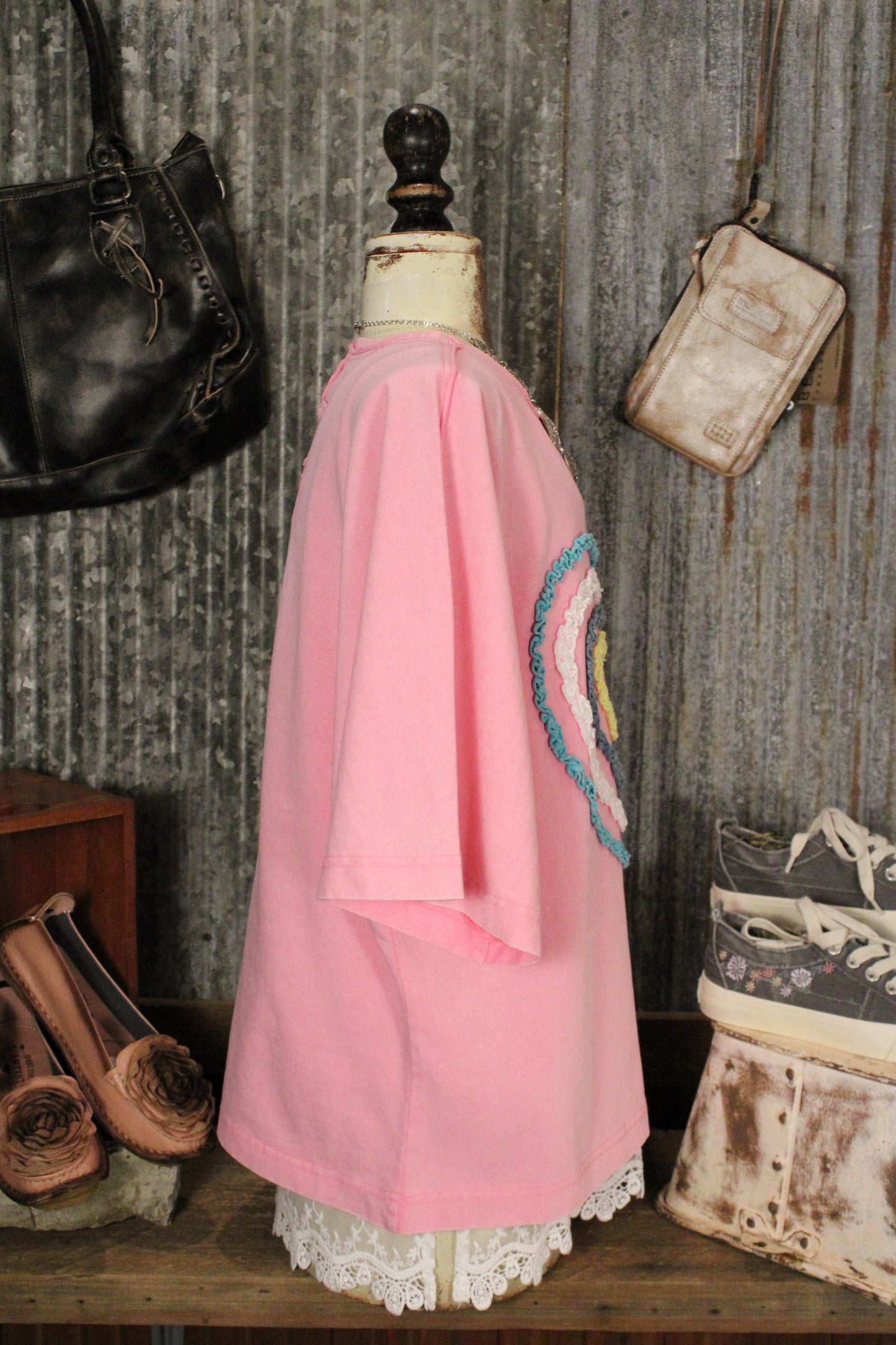 Bubblegum Heartbeat Casual Top