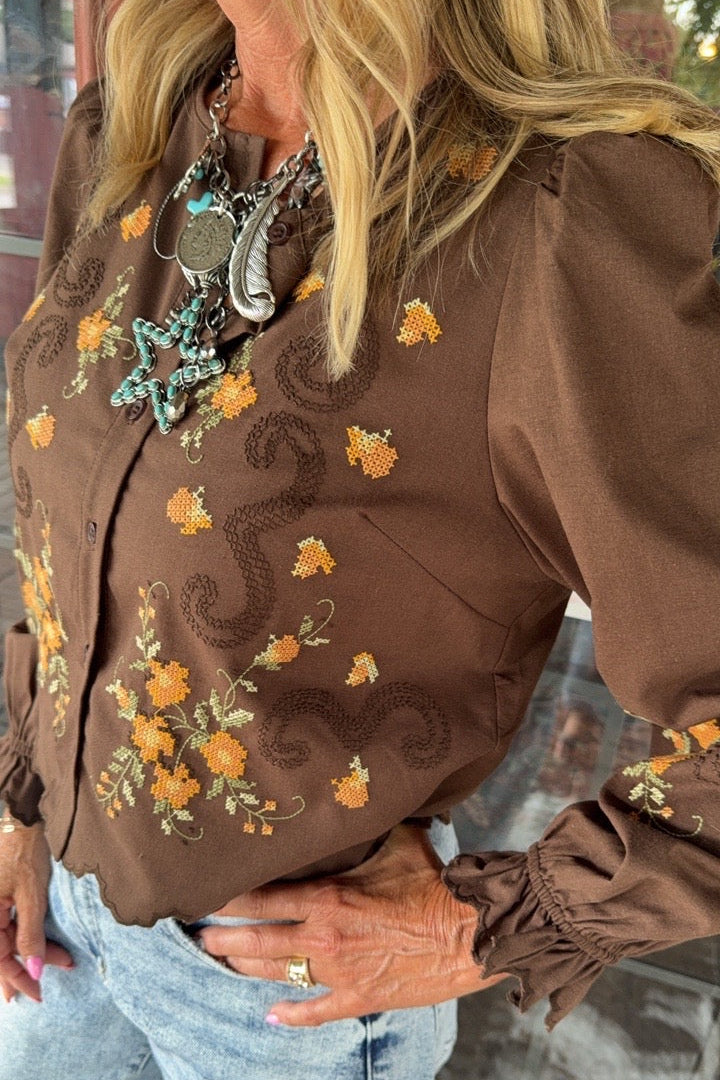 Prairieland Blossom Blouse