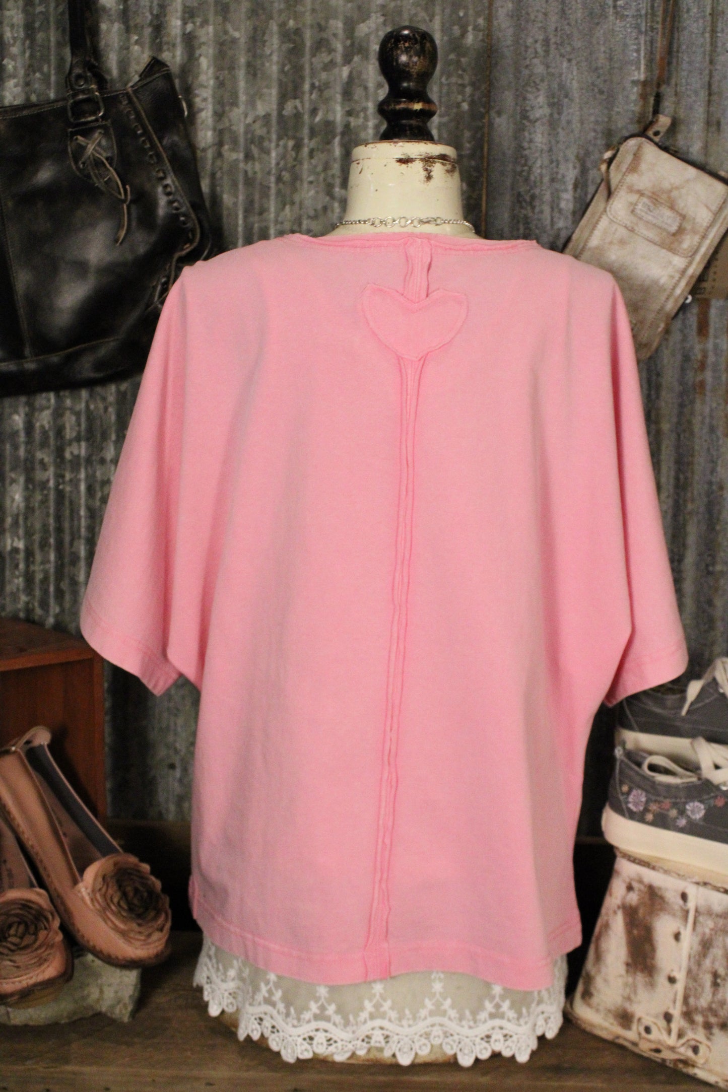 Bubblegum Heartbeat Casual Top