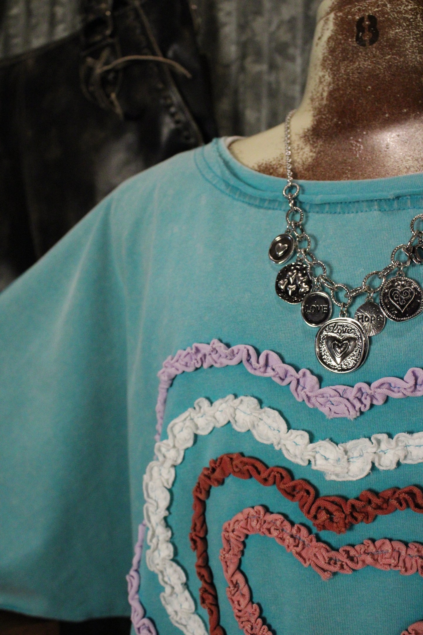 Seafoam Heartbeat Casual Top