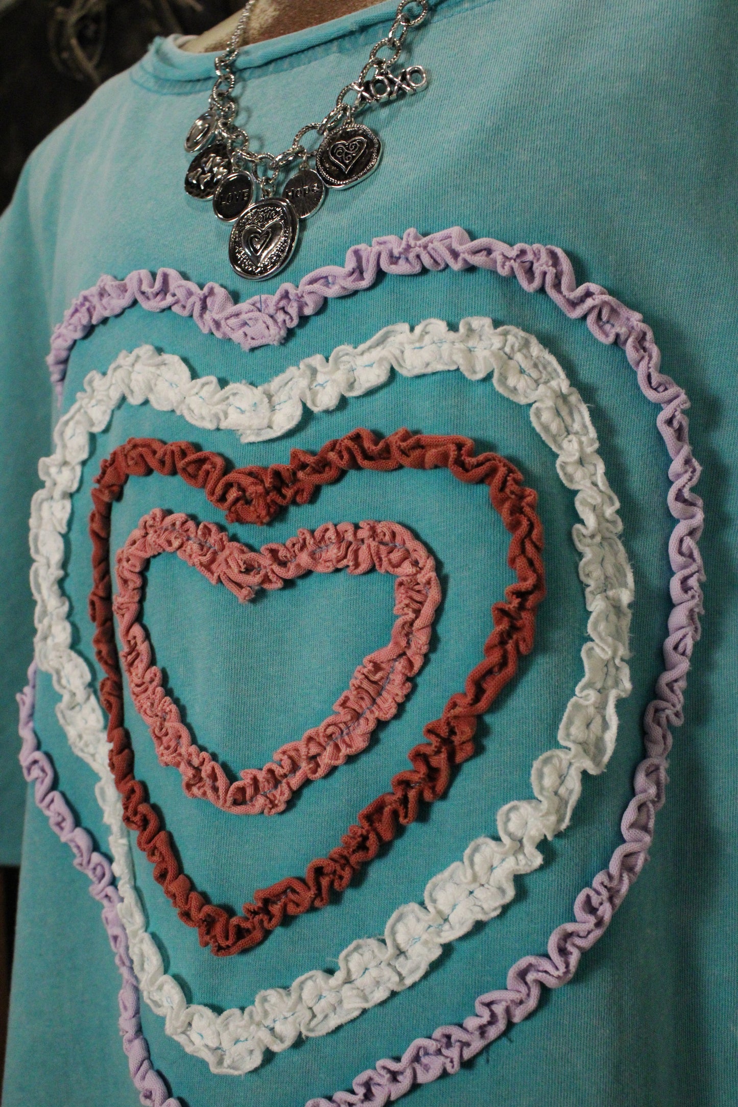 Seafoam Heartbeat Casual Top