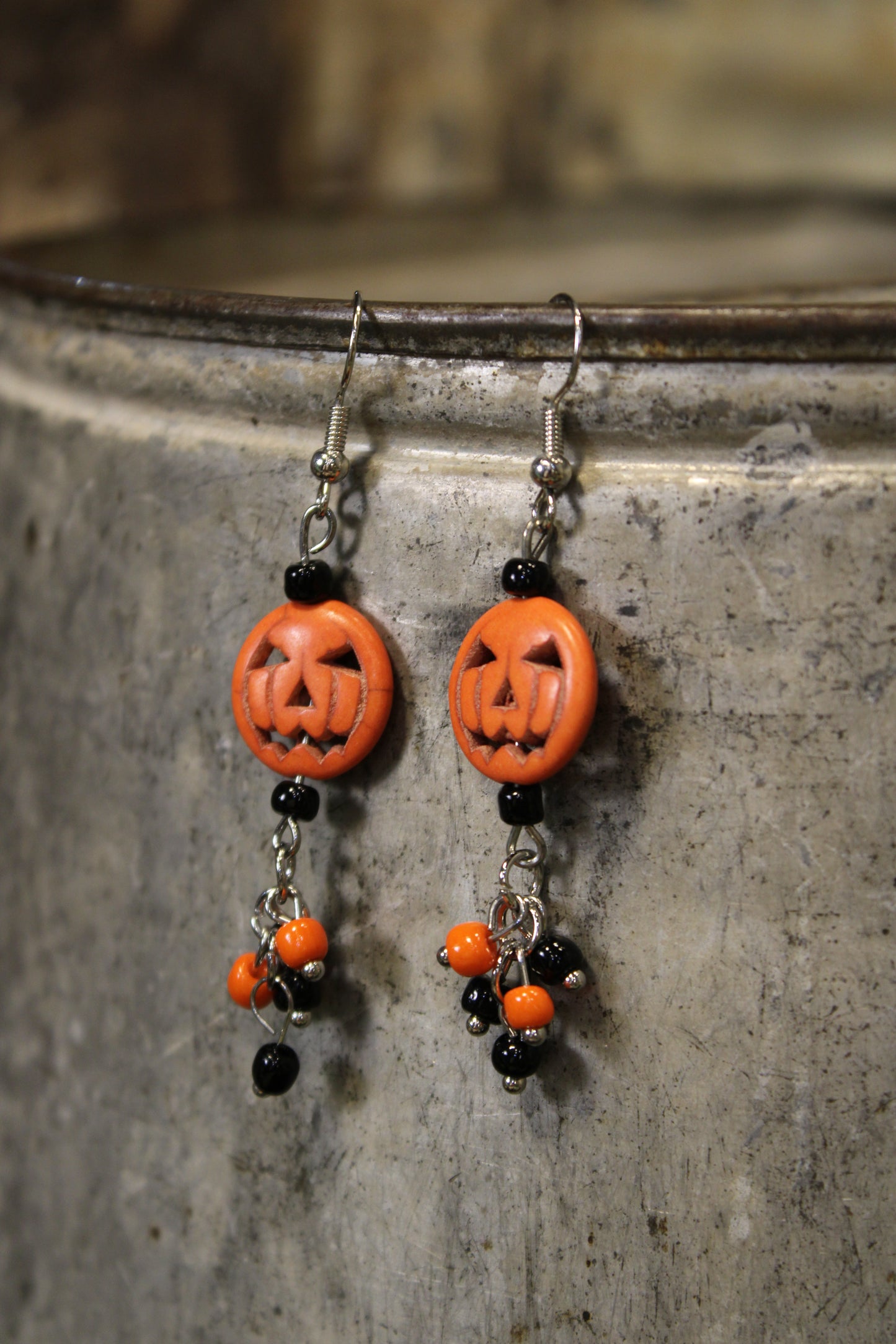 Jack-o'-Glow Earrings
