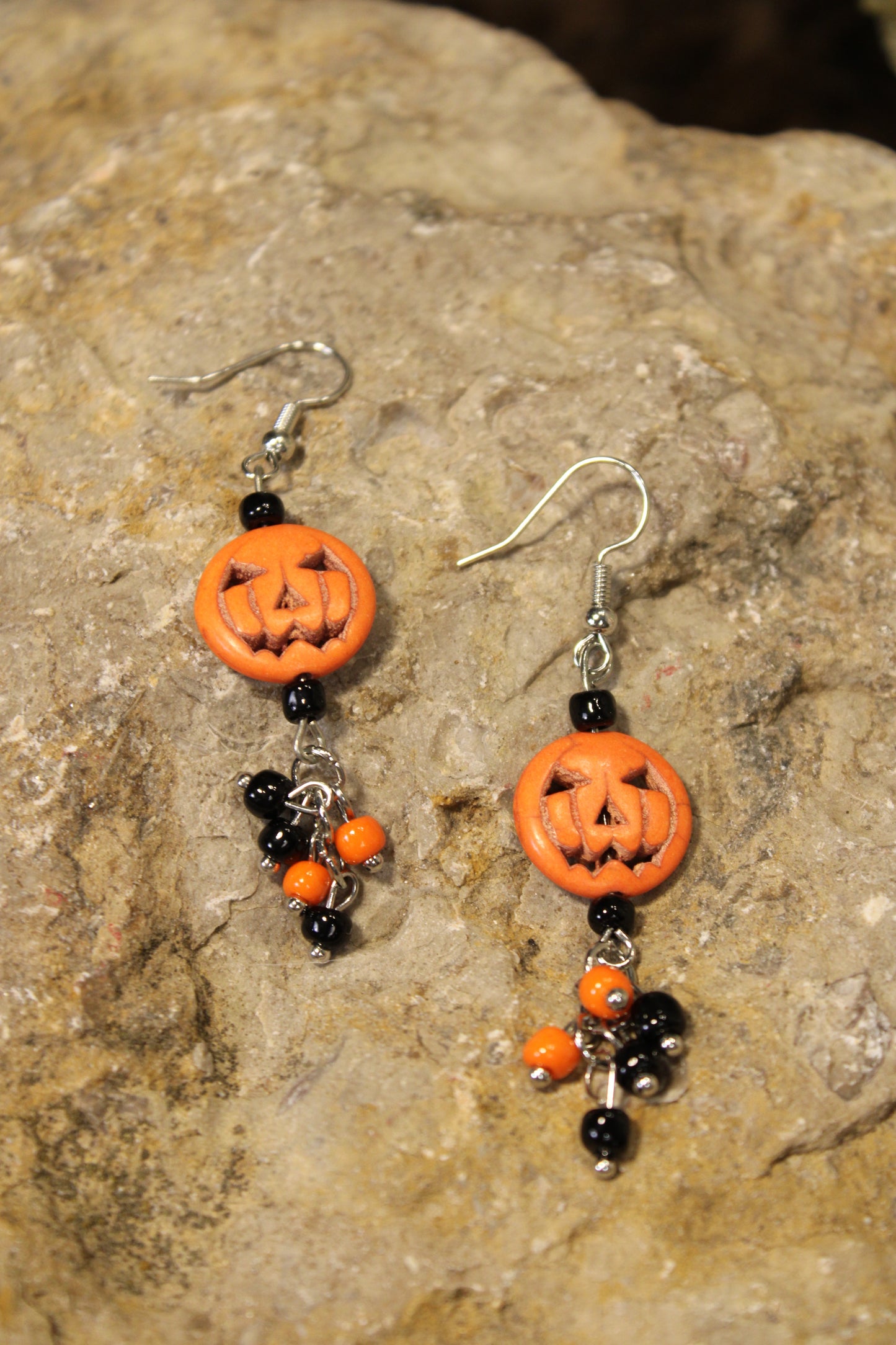 Jack-o'-Glow Earrings